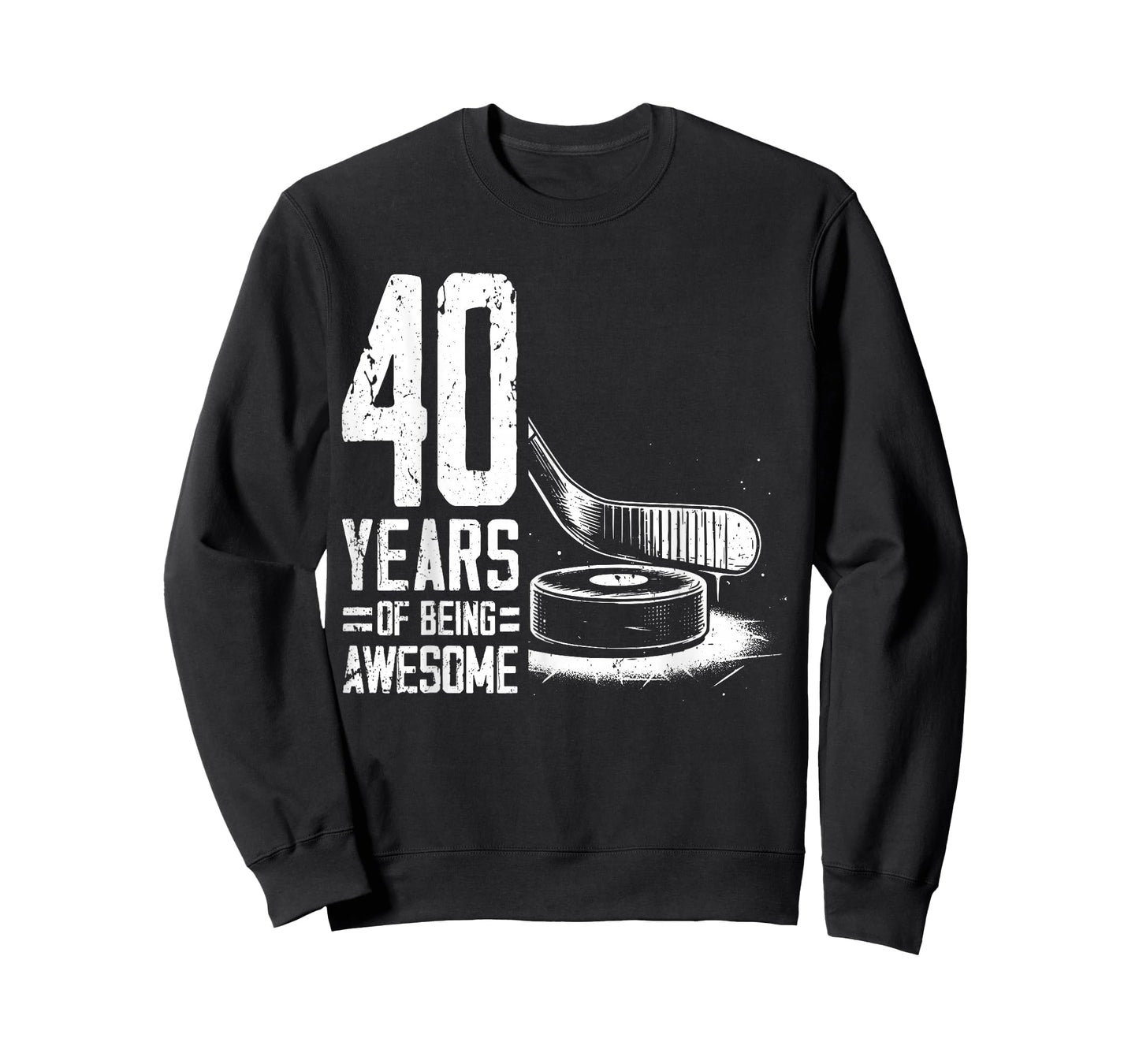 40th Birthday Men Icehockey Player Ice Hockey 40 Years Old T-Shirt