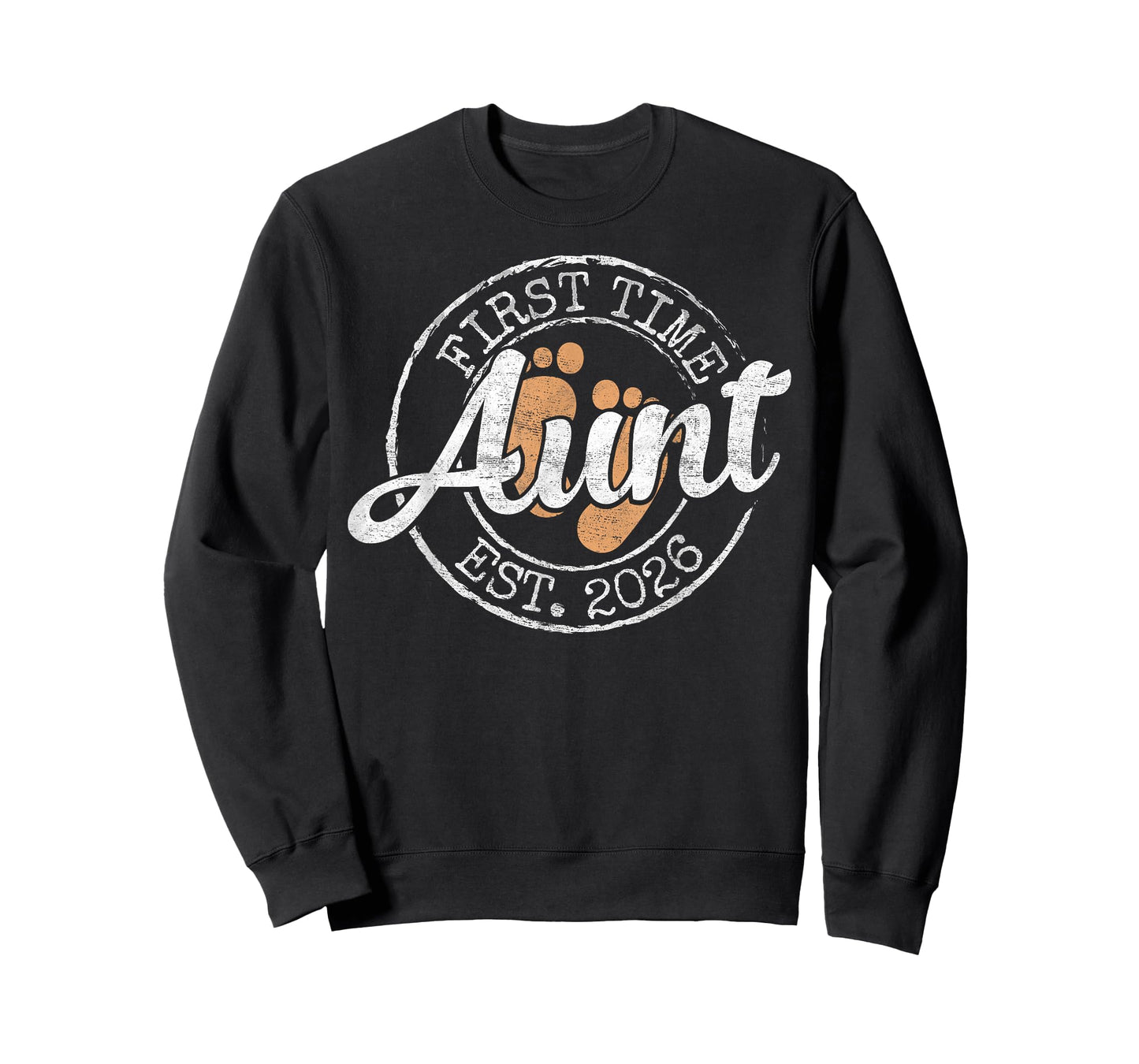 First Time Aunt Est 2026 Stamp Soon Promoted to Auntie T-Shirt