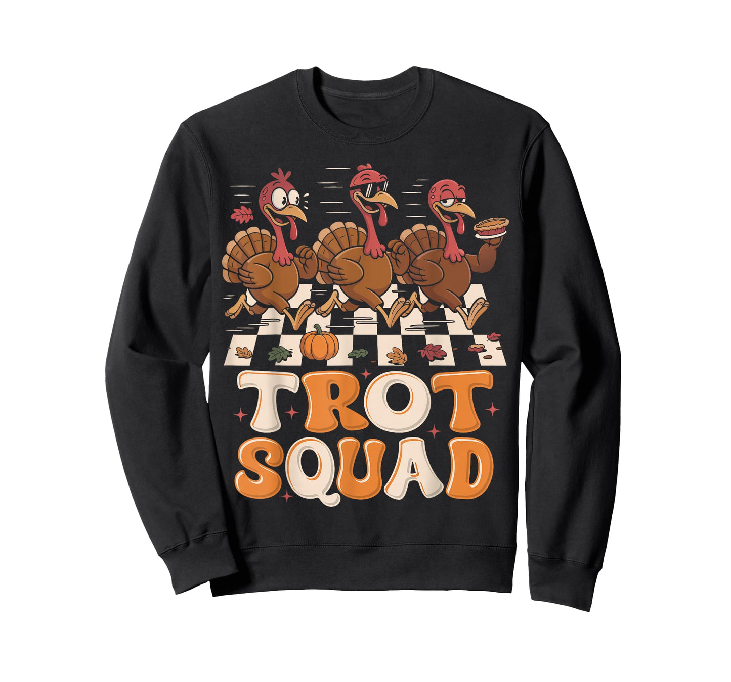 Thanksgiving Turkey Trot Squad 2025 Trot Race Women Men Kids T-Shirt