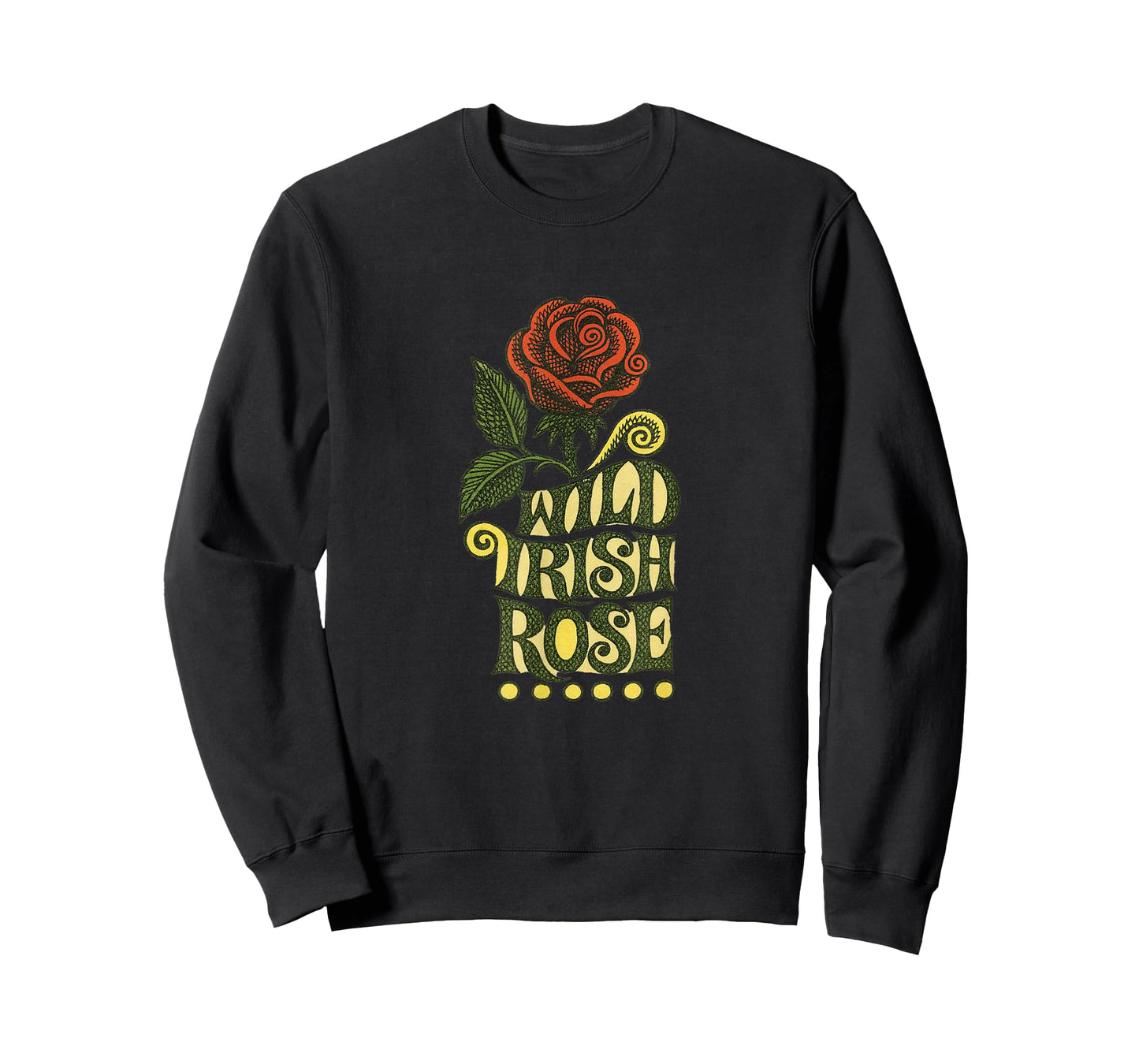 Wild Irish Rose Ireland Roses Art T-Shirt