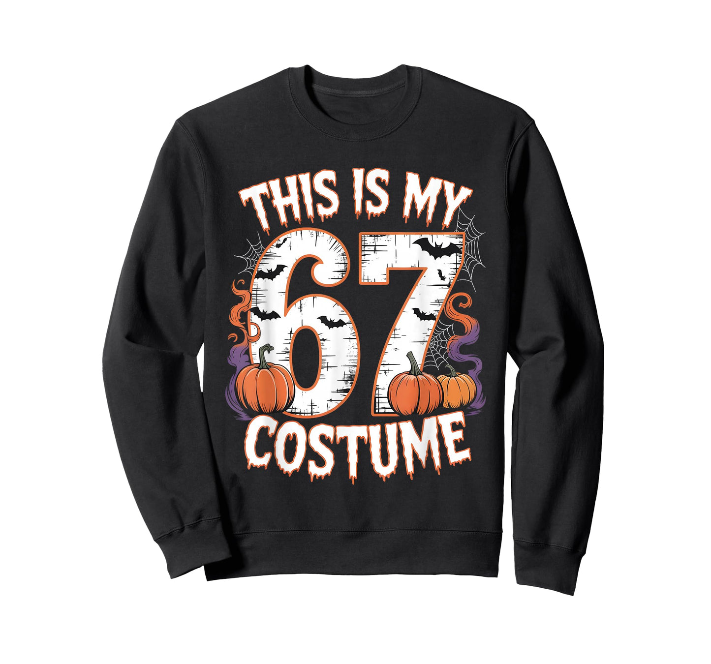 Halloween 67 Meme Six Seven Costume T-Shirt