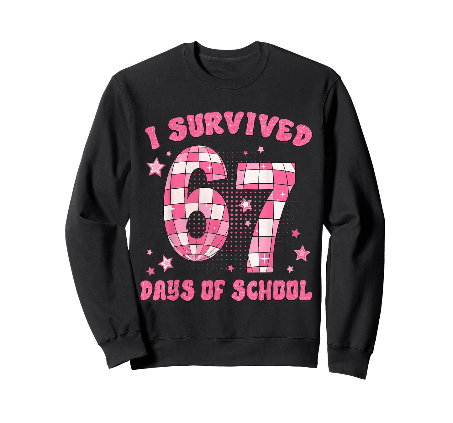 I Survived 67 Days of School Funny 6 7 Meme Teacher Student T-Shirt