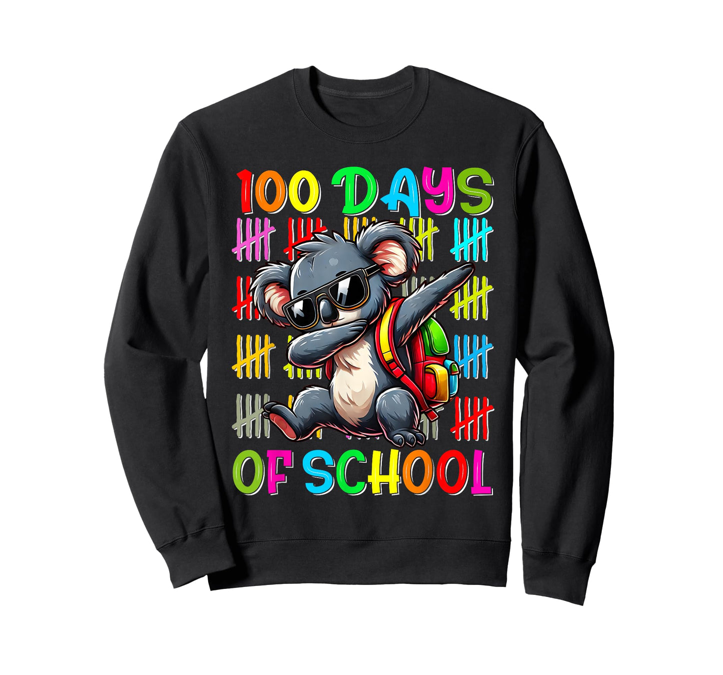 100 Days of School Koala Shirt 100 Days Smarter Koala T-Shirt