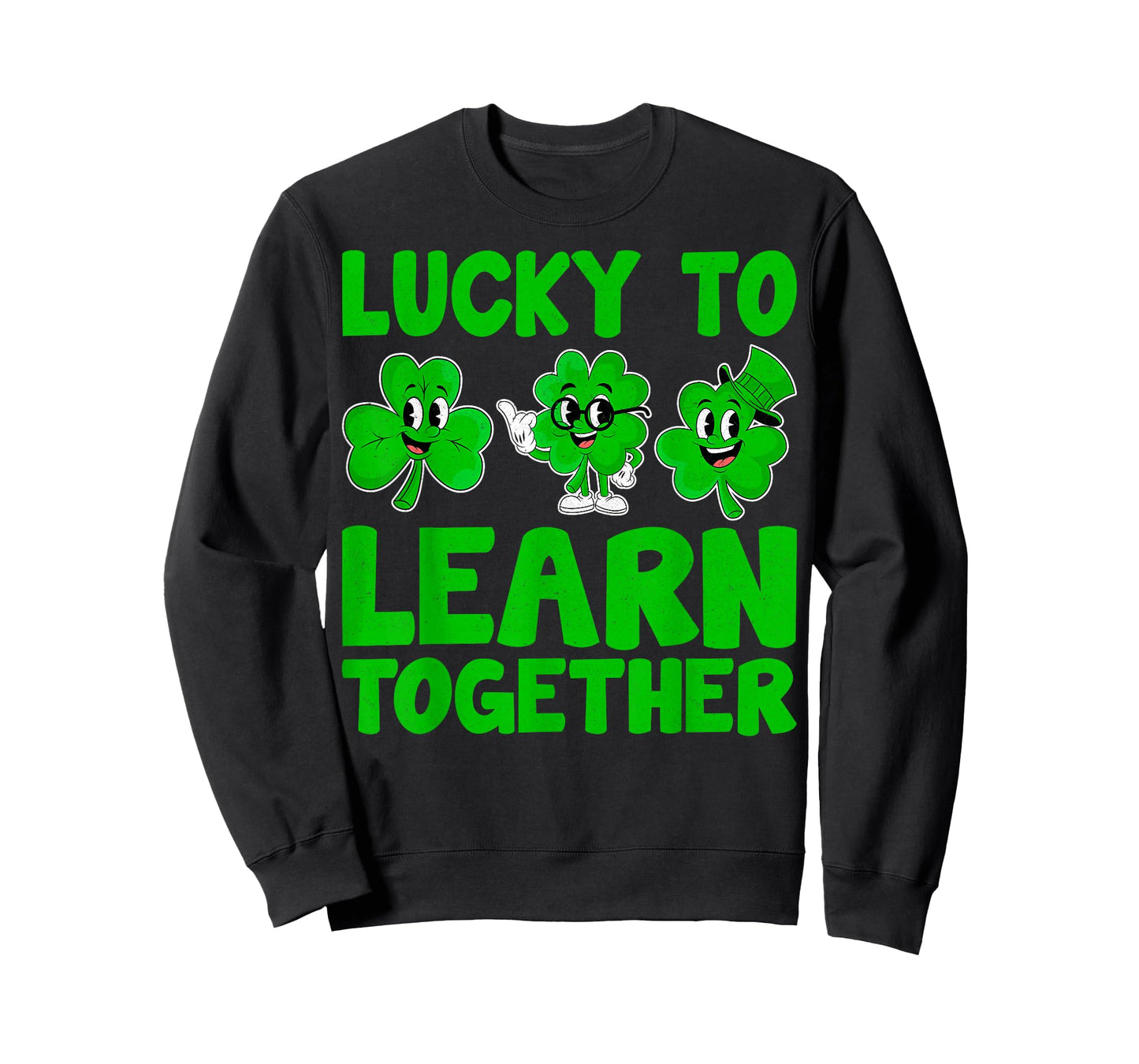 Lucky to Learn Together - St Patricks Day Special Education T-Shirt