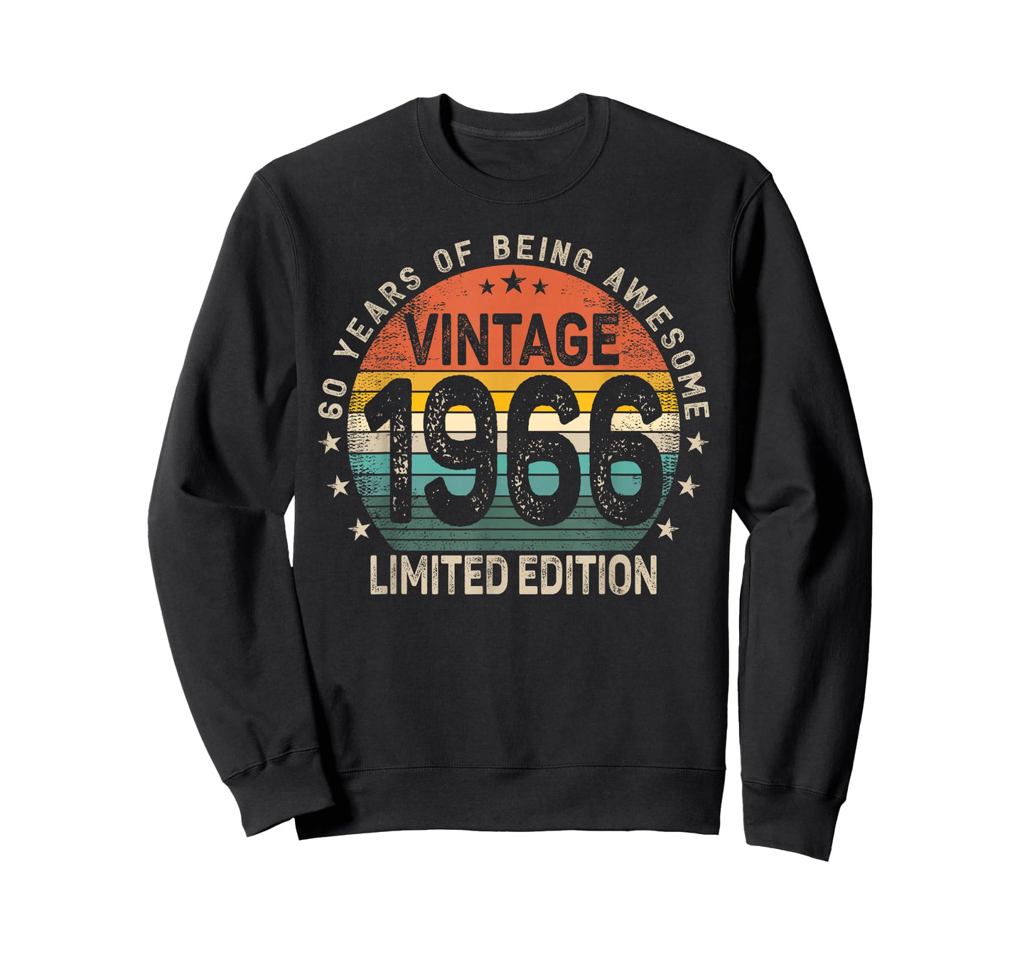 60 Years Old 1966 Vintage 60th Birthday Men Women T-Shirt