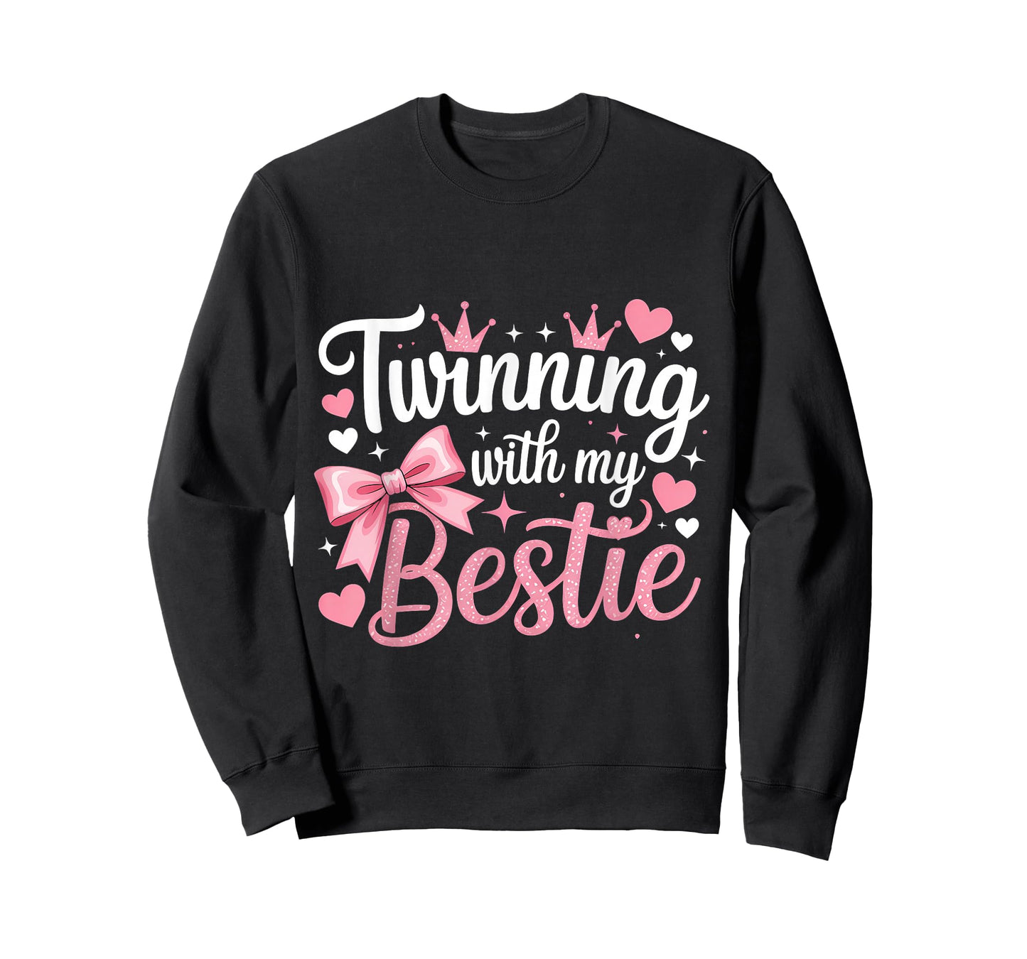 Twinning with My Bestie Twins Friends Twin Matching T-Shirt