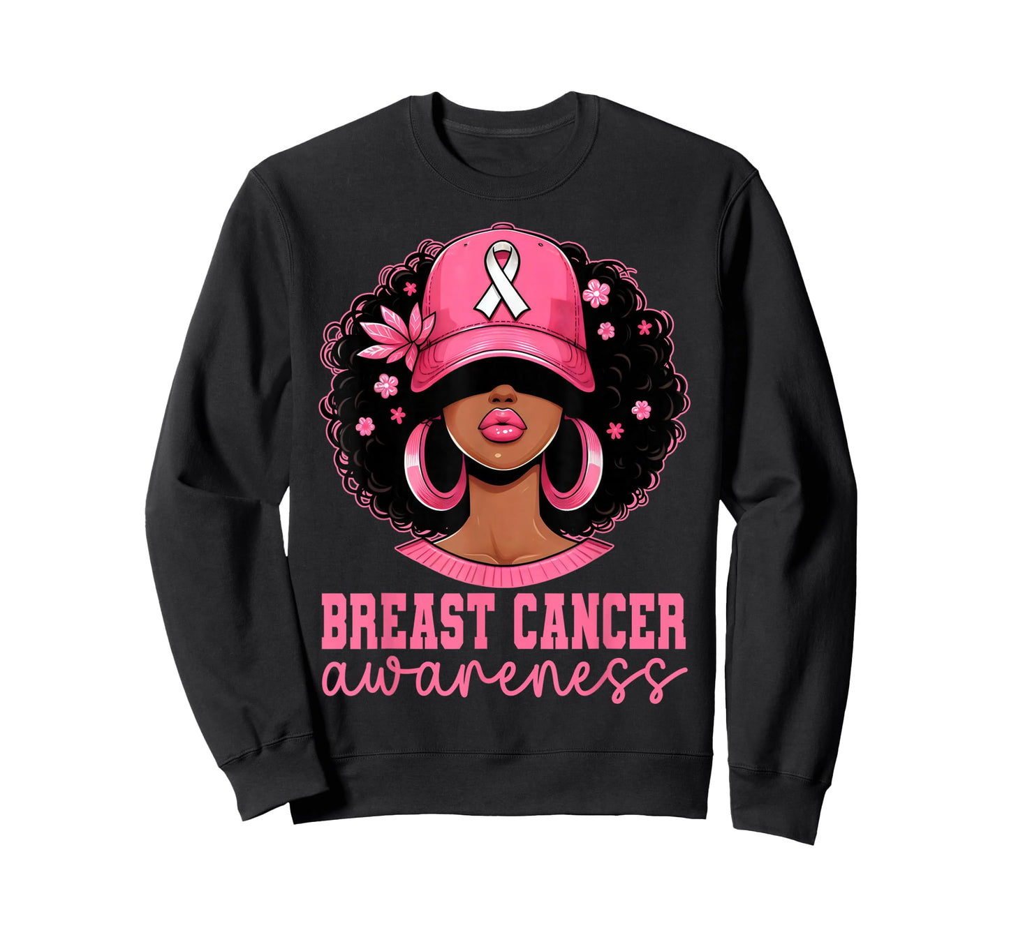 Black Women Breast Cancer Awareness in October We Wear Pink T-Shirt