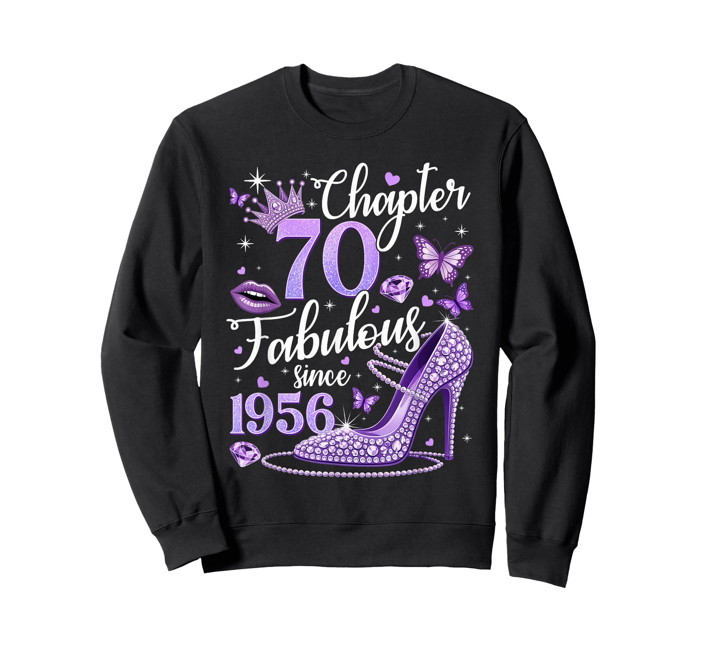 Chapter 70 Fabulous Since 1956 70 Years Old Birthday Women T-Shirt