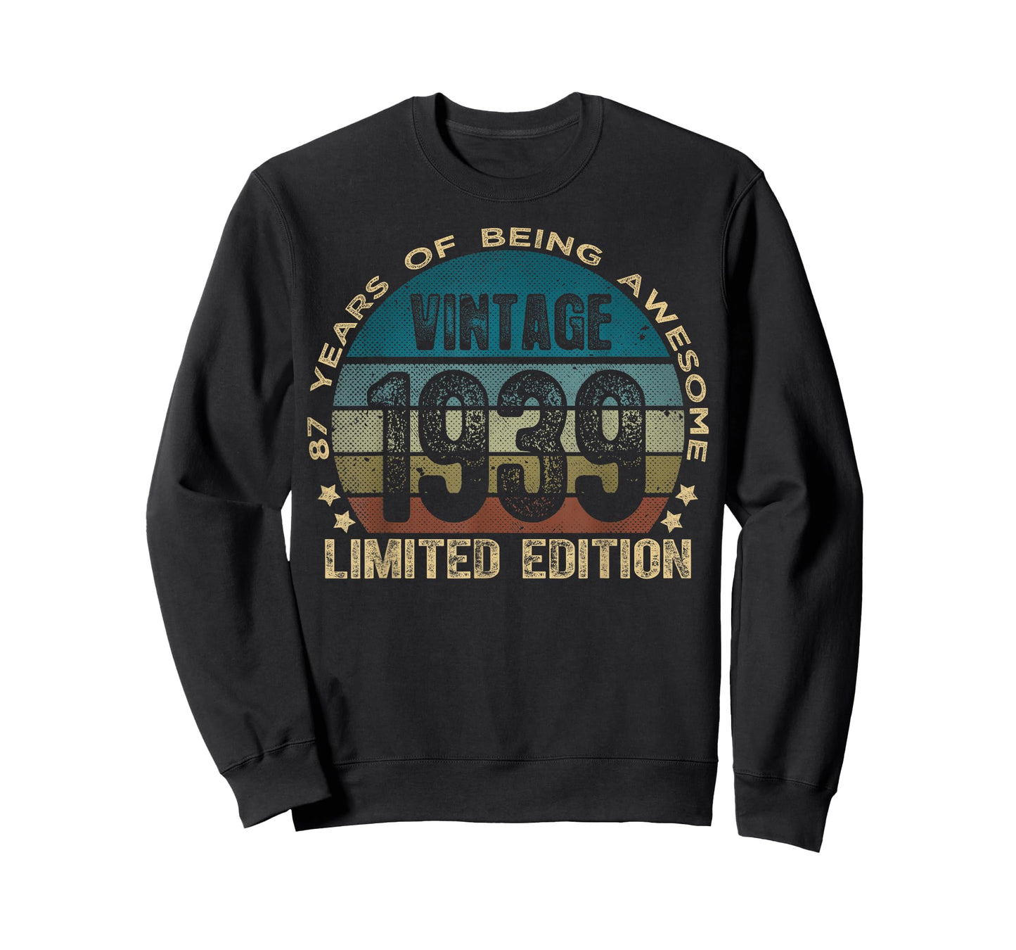 87 Year Old Gifts Vintage 1939 Limited Edition 87th Birthday T-Shirt