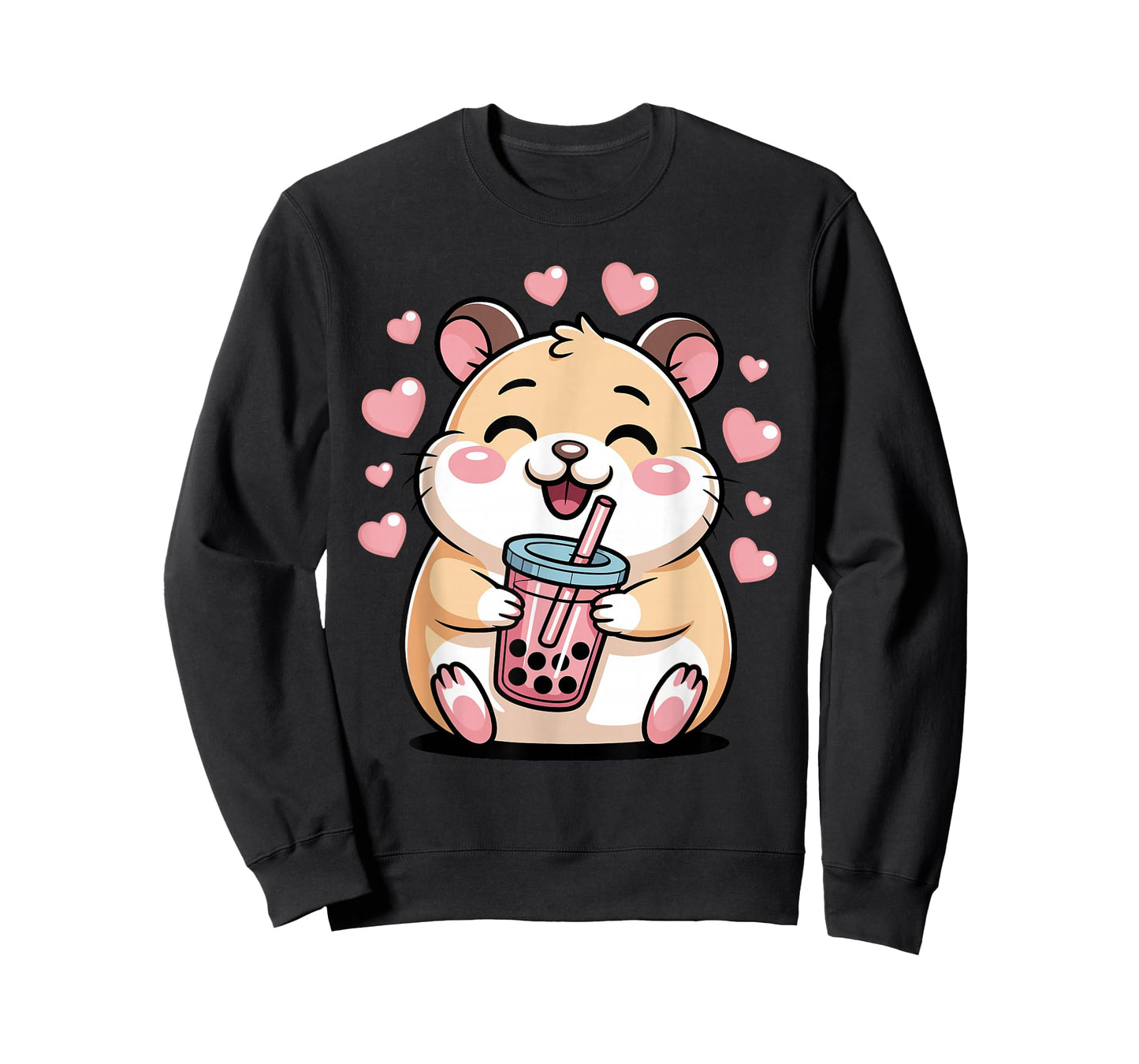 Hamster Bubble Tea Kawaii Boba T-Shirt