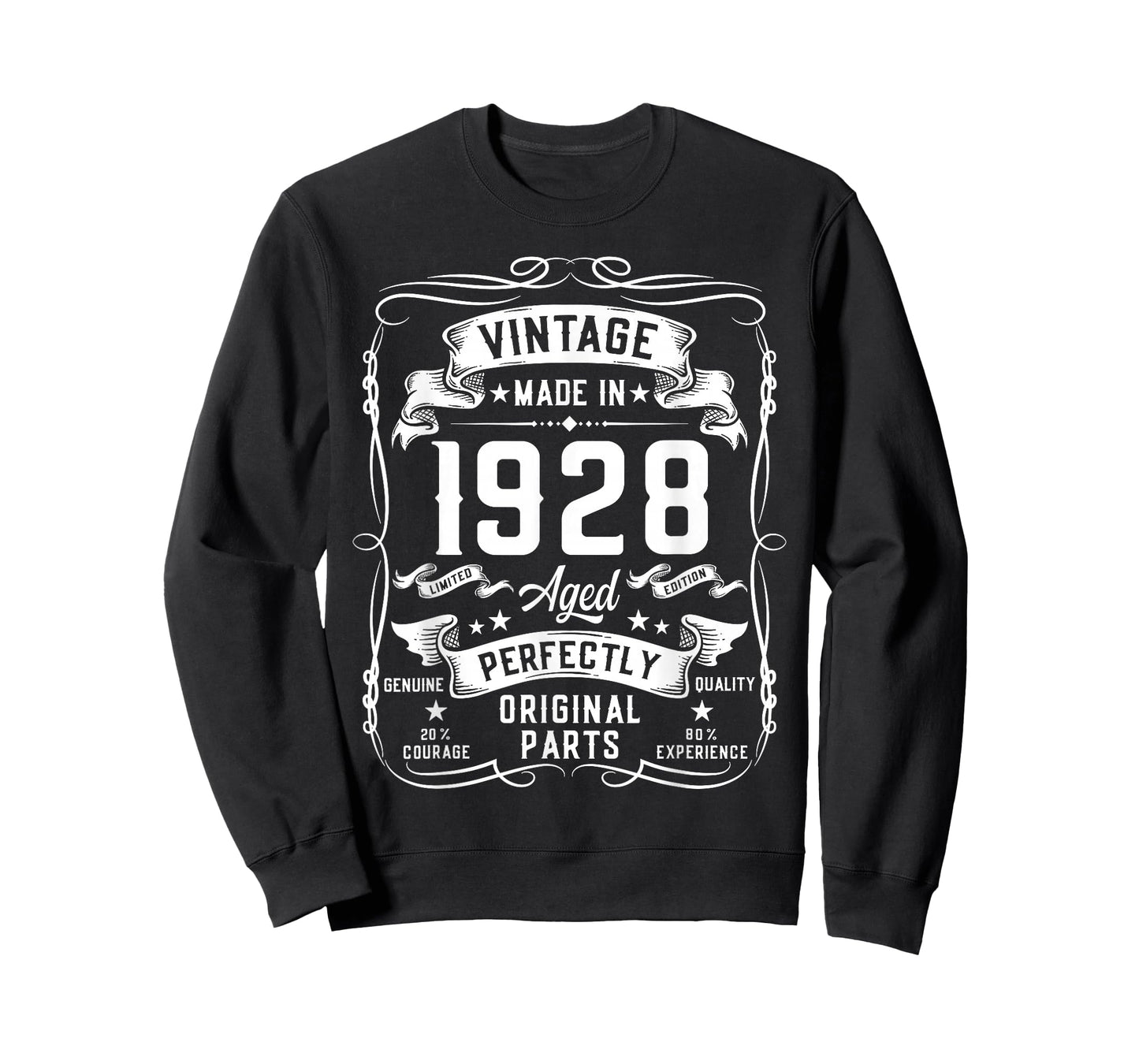 Vintage 1928 98yr 98th Birthday Gifts for Men 98 Years Old T-Shirt