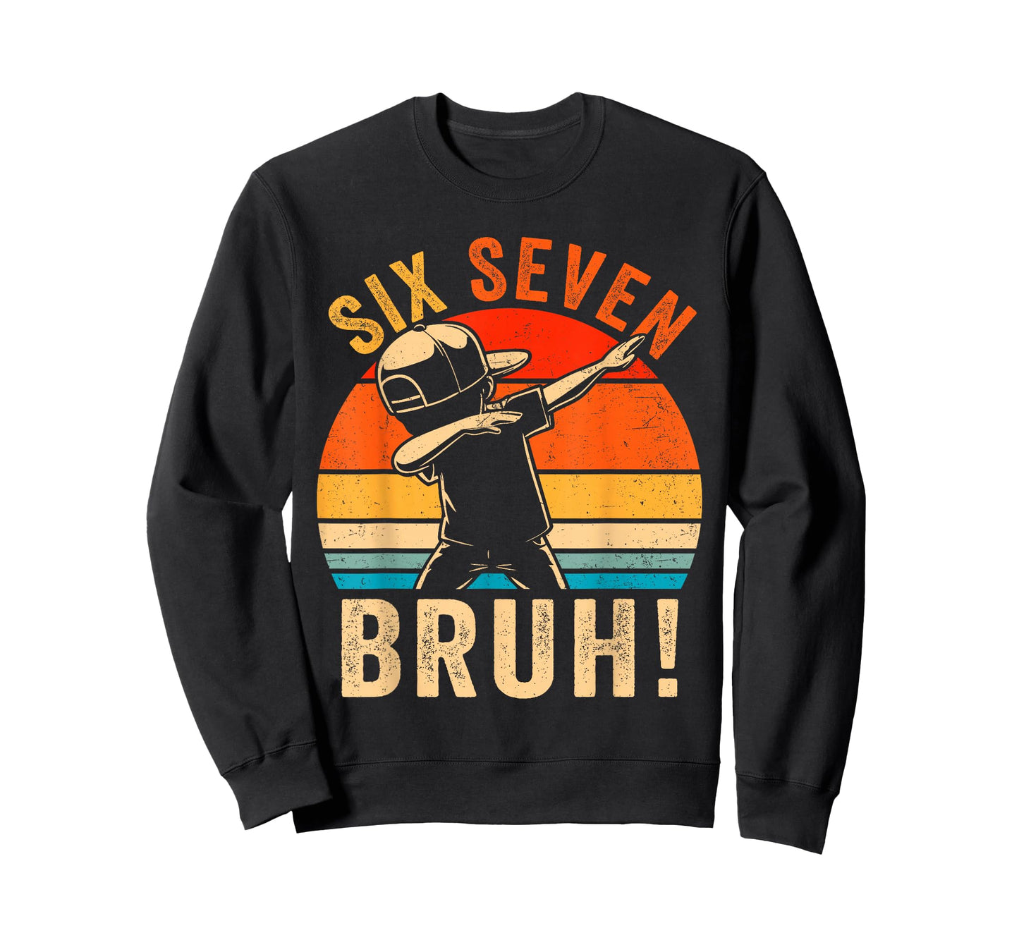 67 Meme 6 7 Numbers Dabbing Six Seven Bruh Funny Boys Kids T-Shirt