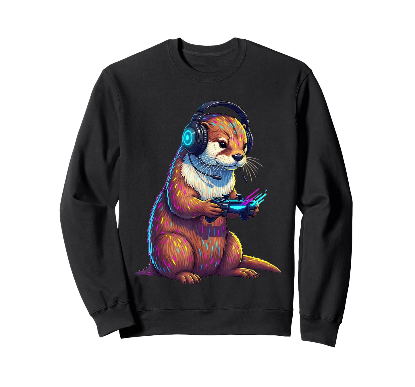 Otter Funny Video Games Otter T-Shirt