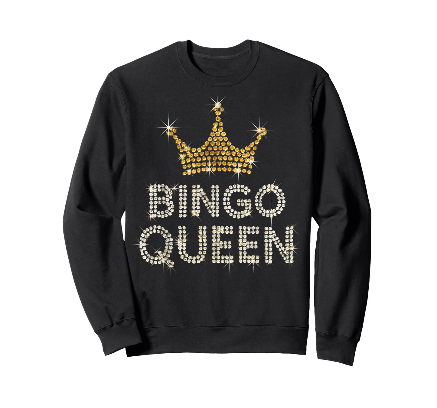 Bingo Queen Bingo Player Game Party Funny Women Girls Cute T-Shirt