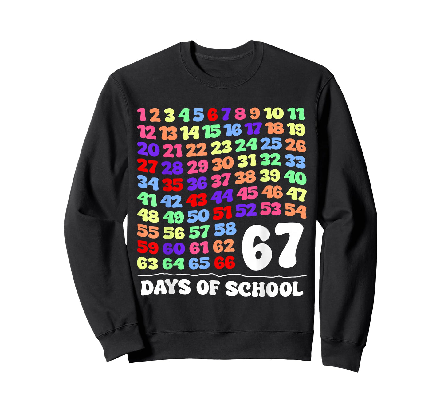 67th Day of School Teacher Kids 100th Days T-Shirt