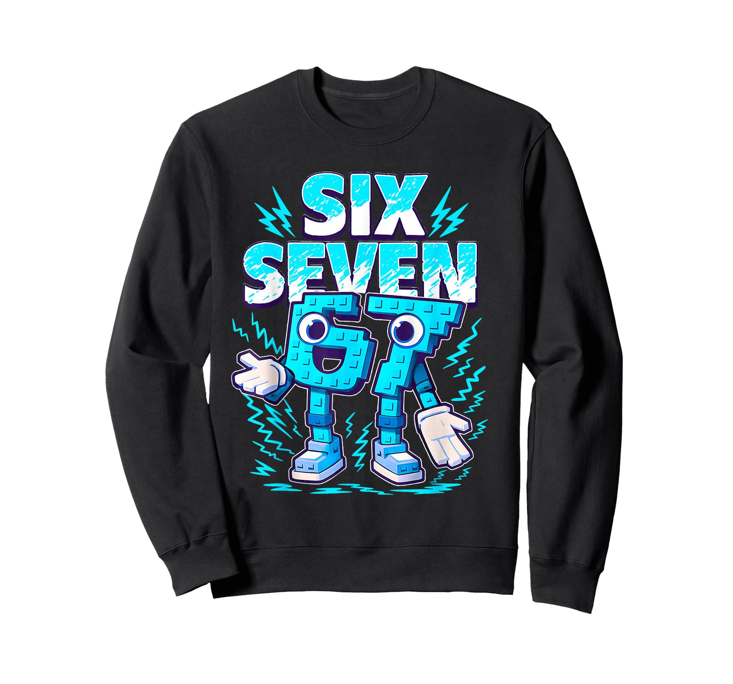 Funny Meme 67 Six Seven 6 7 Italian Brainrot Boys Kids Teens T-Shirt