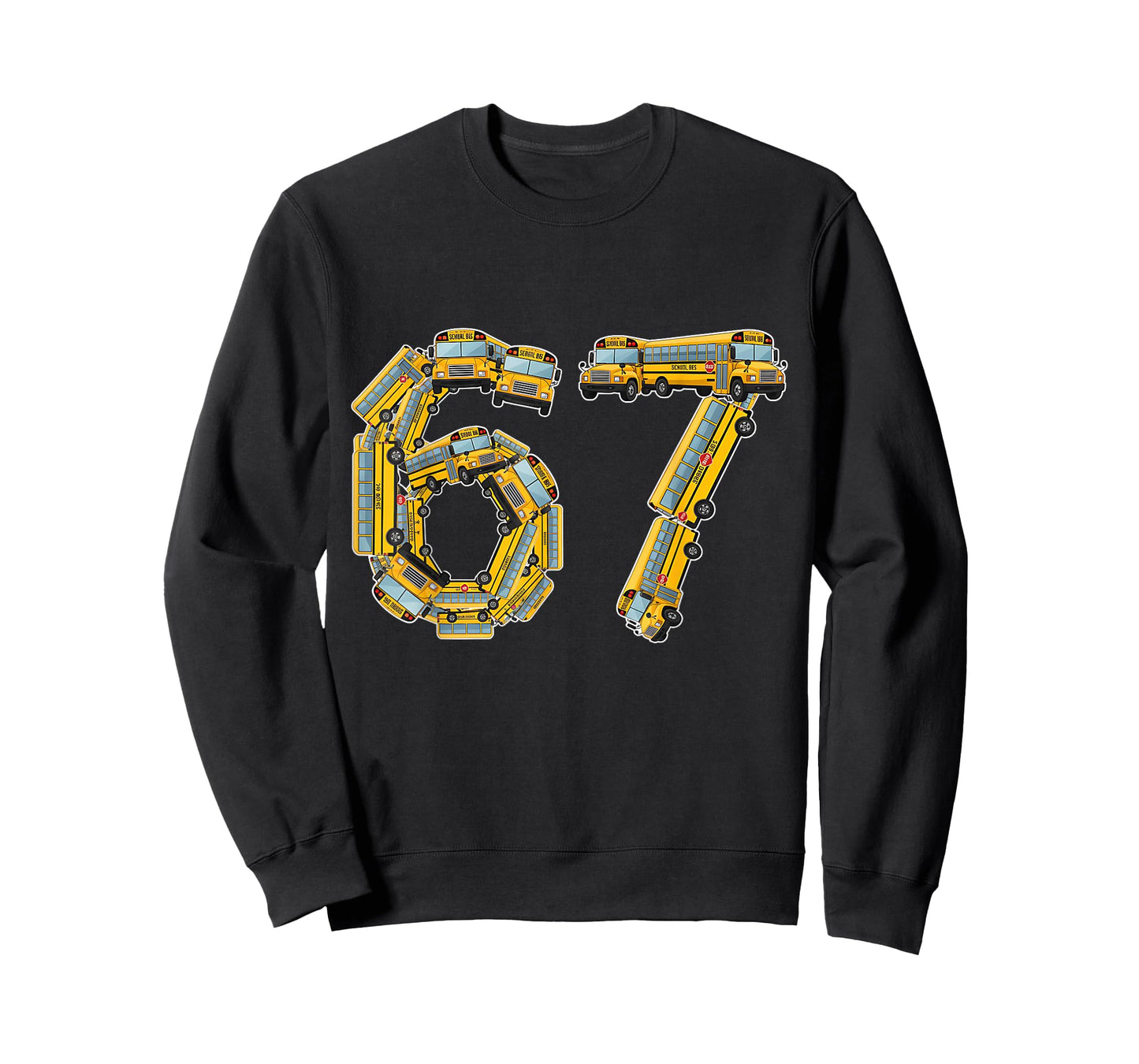 Fun School Bus 67 Teacher Appreciation 67 Meme Bus Driver T-Shirt