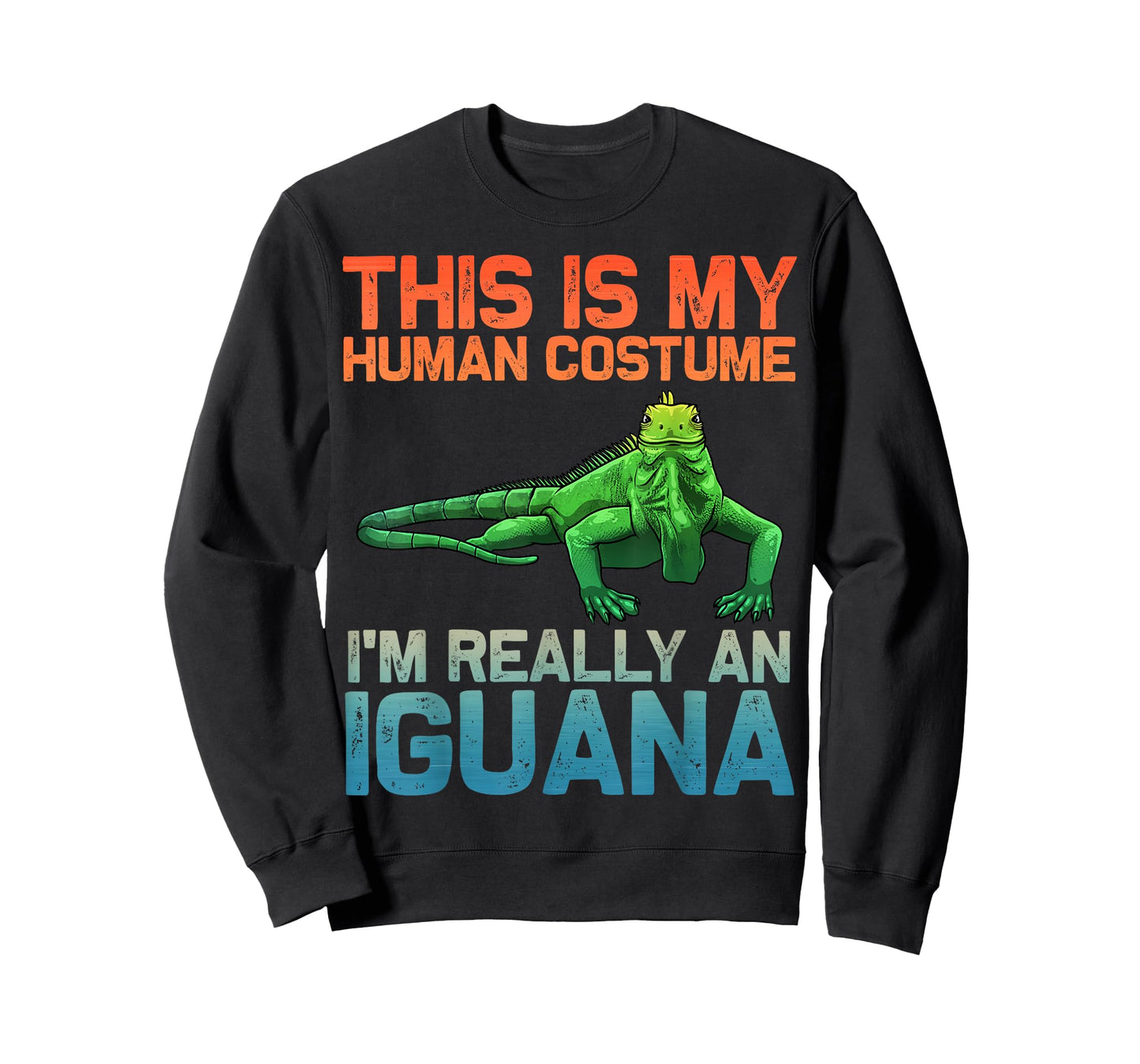 Cool Iguana Costume for Men Women Kids Reptile Iguana Lover T-Shirt