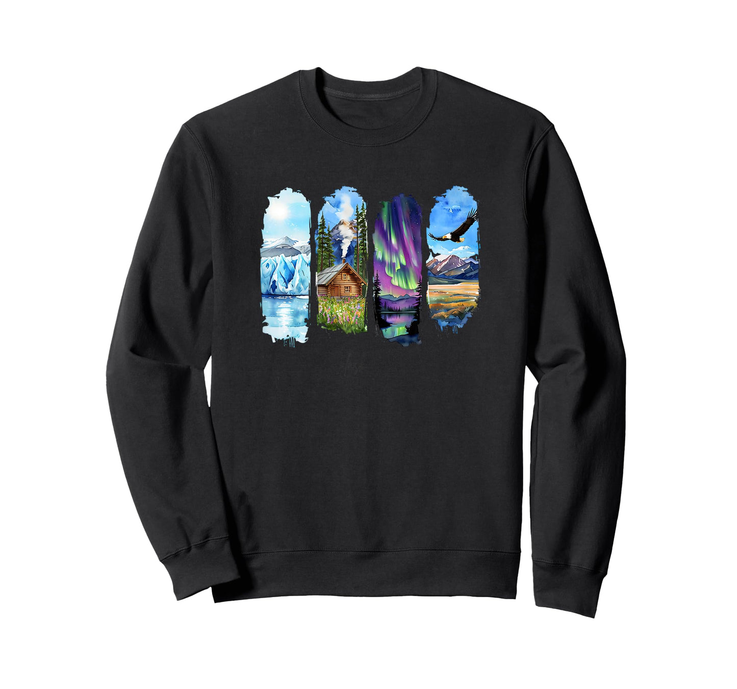 North Nature Adventure Travel Alaska T-Shirt