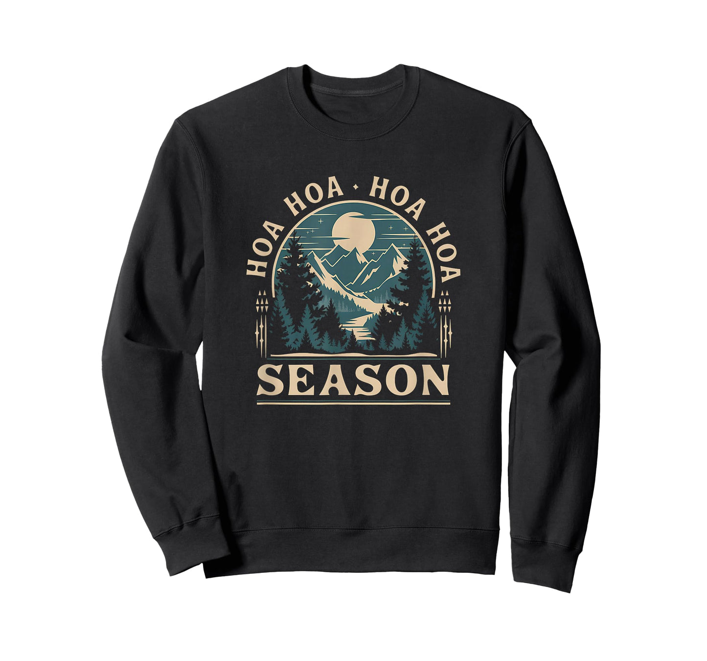 Twilight Lover Pine Forest HOA Cozy Season T-Shirt
