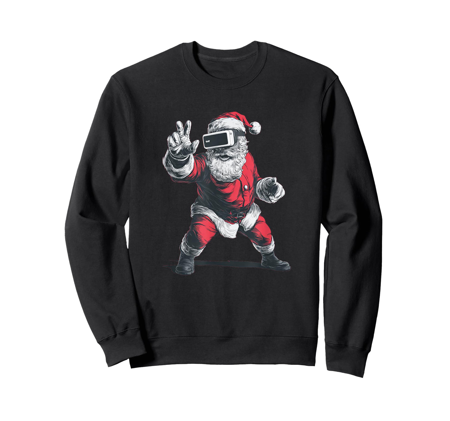 Virtual Reality Christmas Graphic T-Shirt