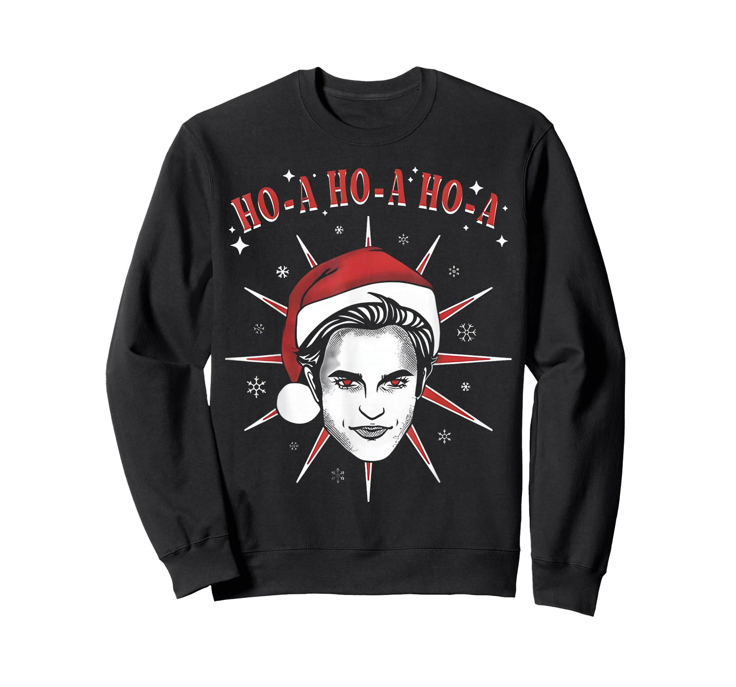 Vintage Ho-A Ho-A Ho-A Santa Hat Funny Christmas T-Shirt