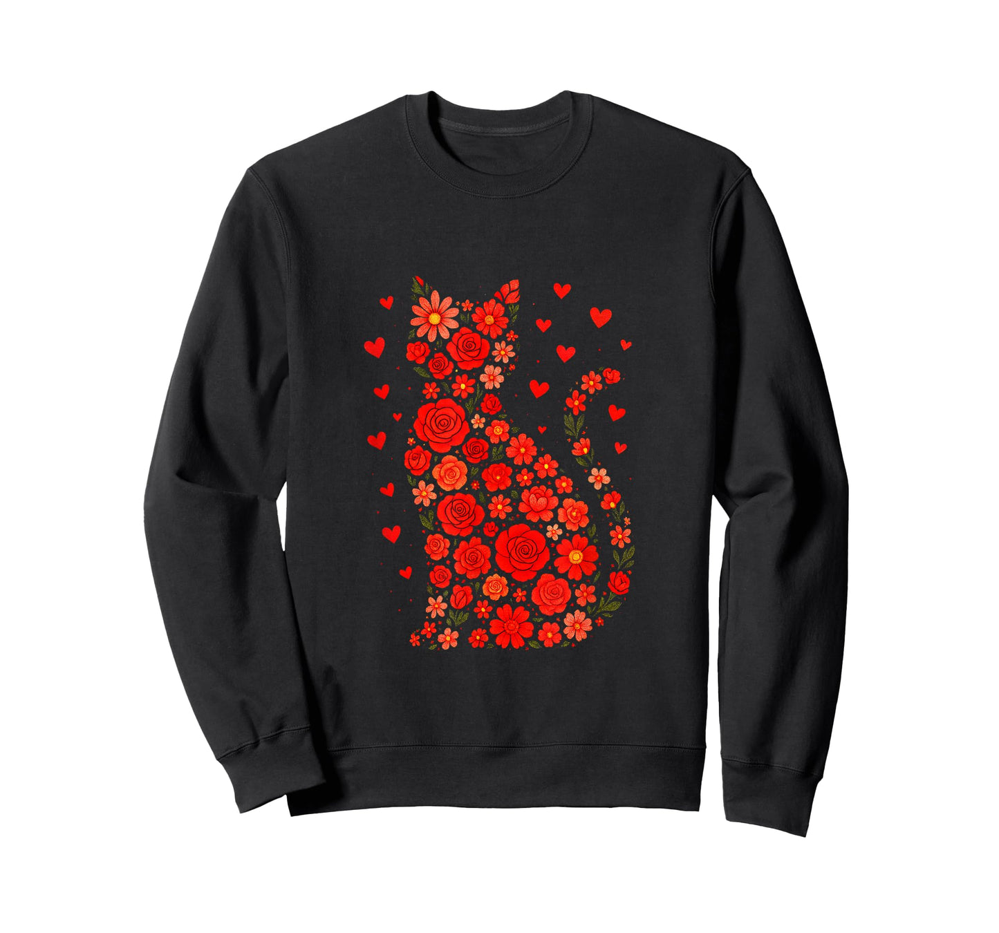 Meowentines Day - Funny Cat Lovers Hearts T-Shirt