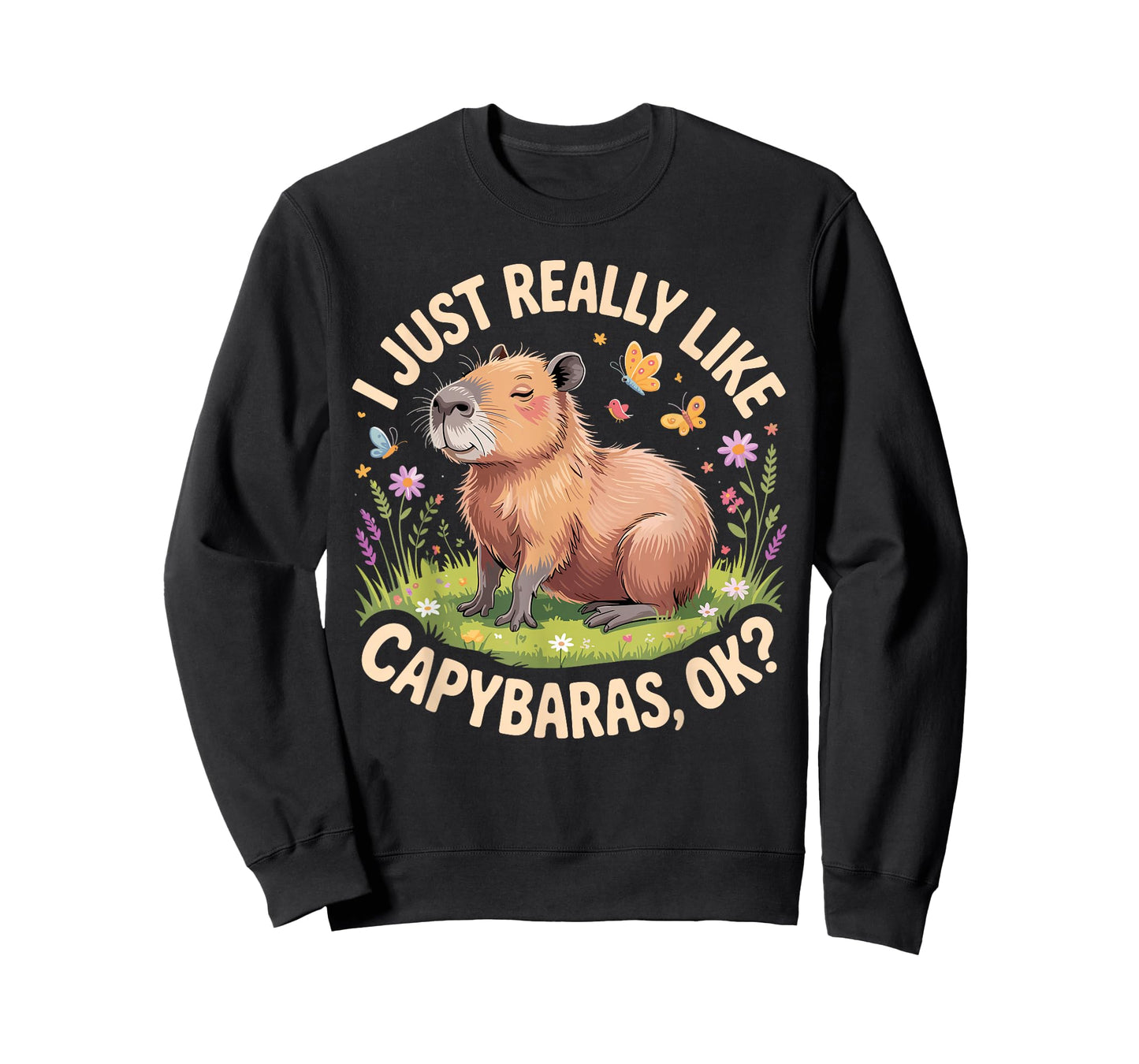 Funny Capybara Art for Men Women Kids Capy Rodent Capybara T-Shirt