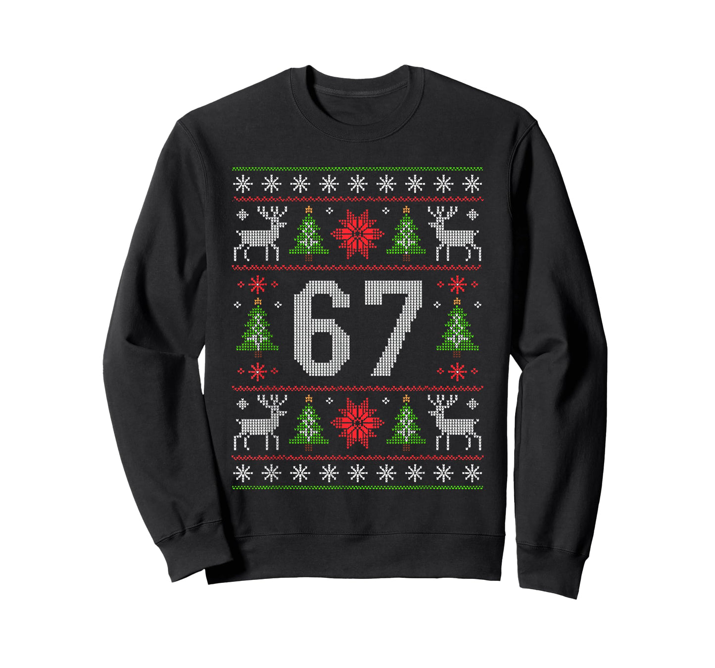 67 Christmas Costume Pajamas Xmas Holiday Number 67 T-Shirt