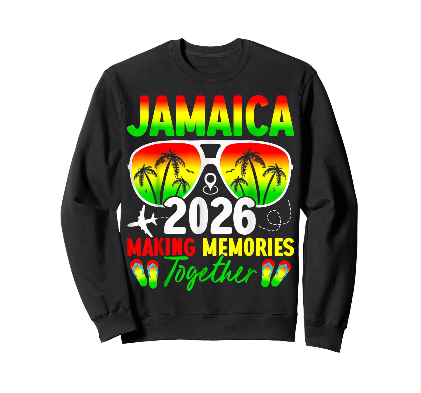 Matching Family Trip Jamaica 2026 Marking Memories Together T-Shirt