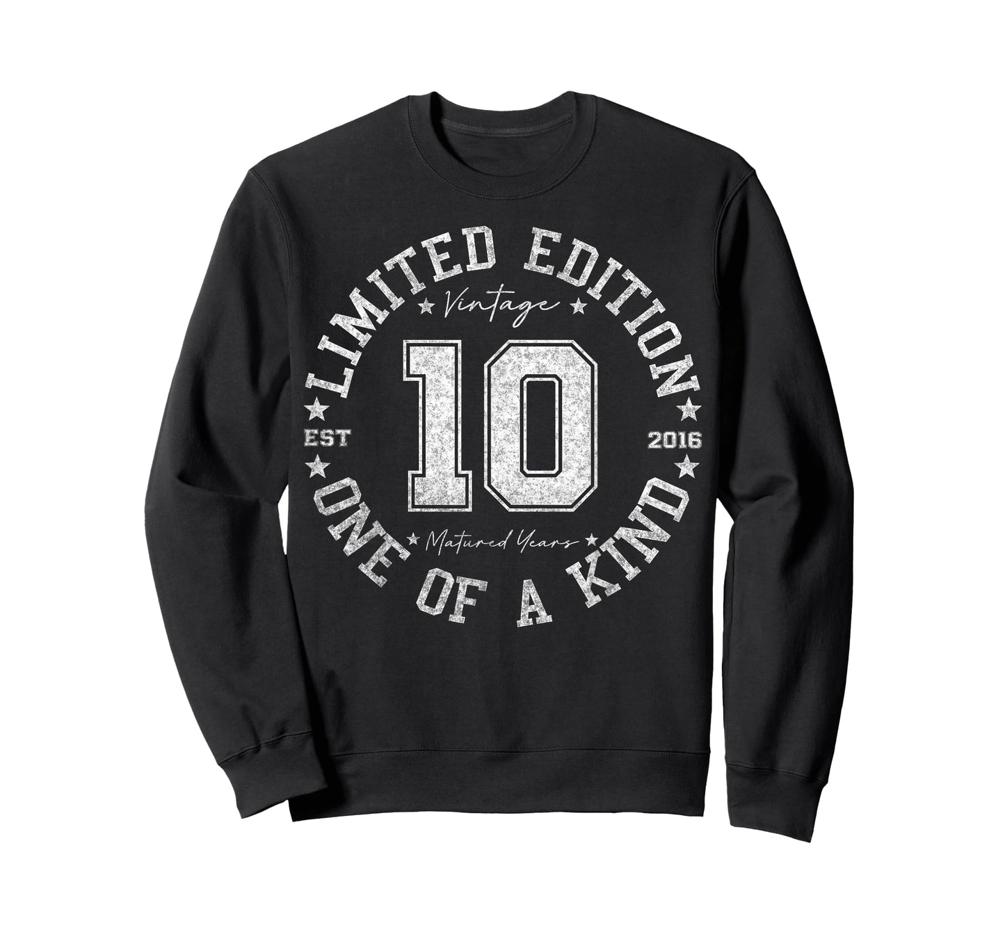 10 Year Old Gifts Vintage 2016 Limited Edition 10th Birthday T-Shirt