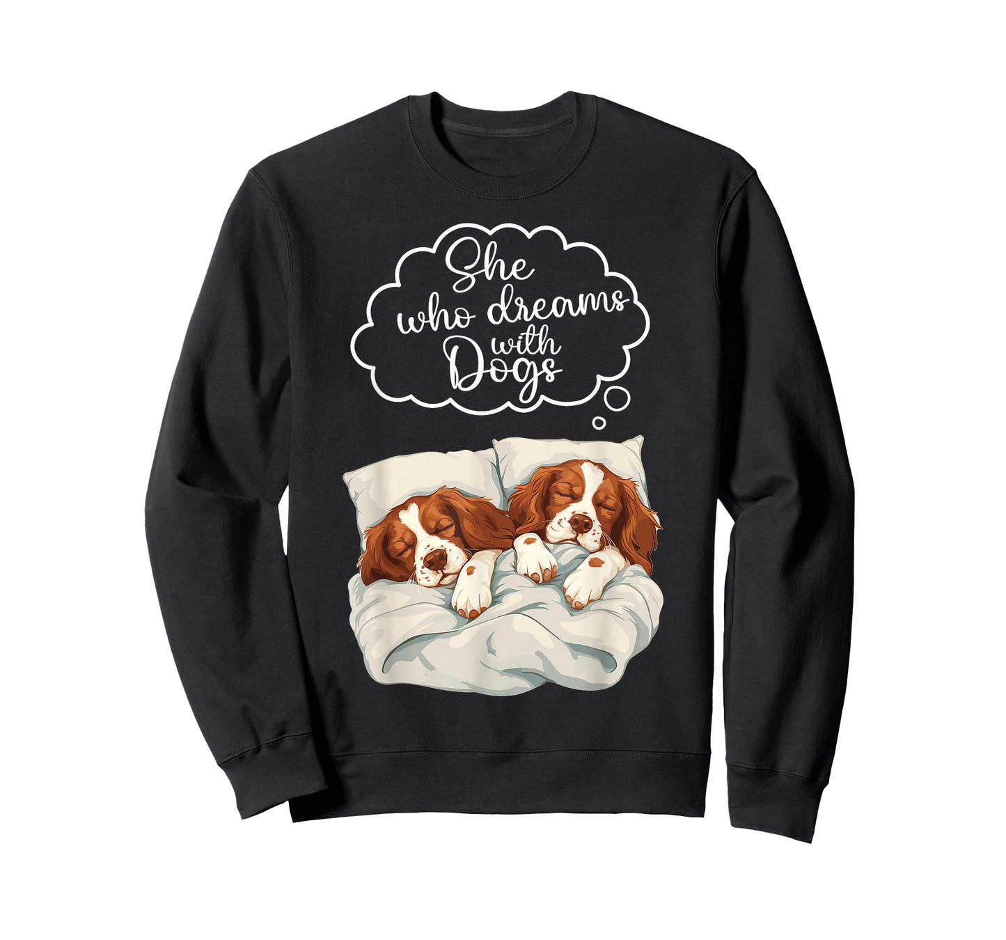 Brittany Spaniel Dog Nightgown Pajama T-Shirt