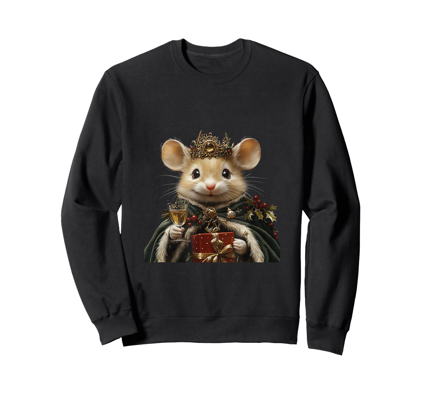 Fairy Mouse Nutcracker Team Magical Vintage Christmas T-Shirt