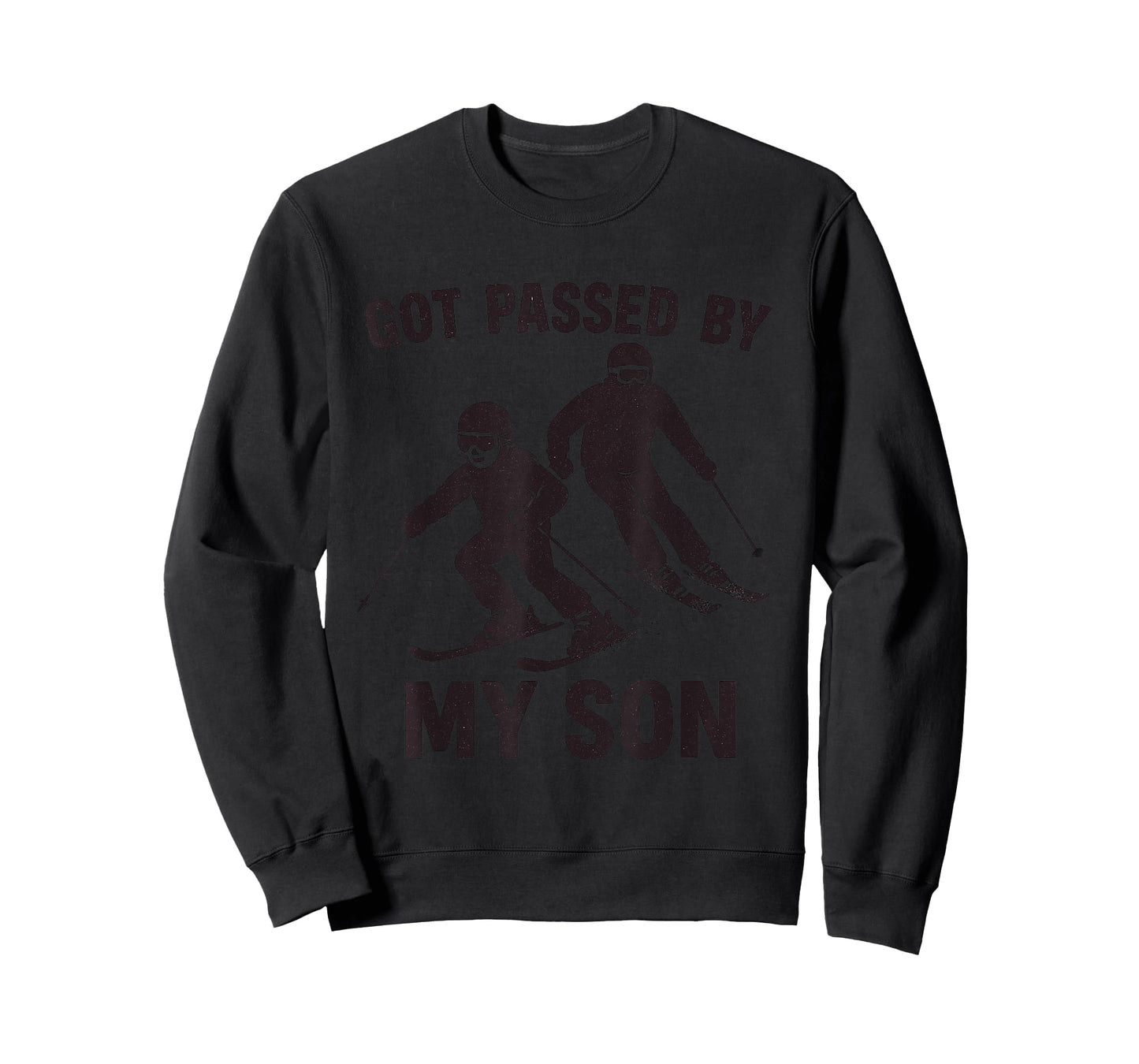 Got Passed by My Son Skiing Family Winter Sports Fun T-Shirt