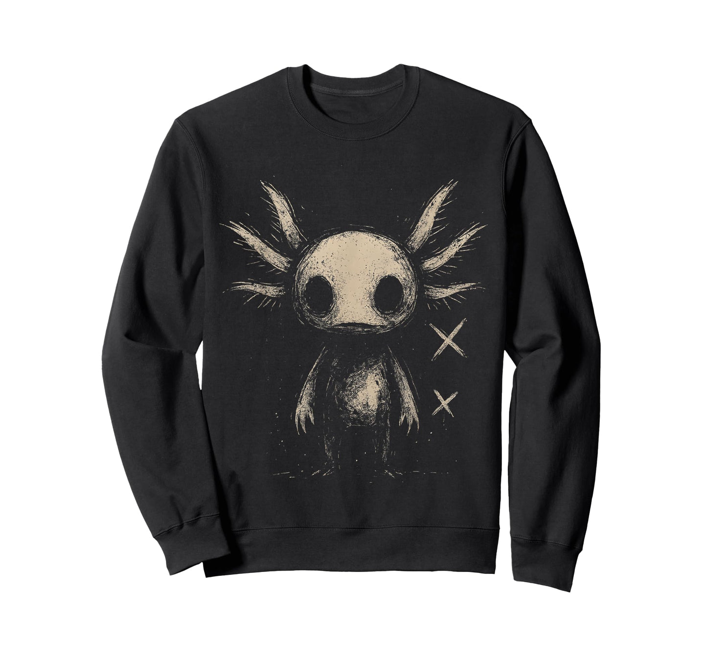 Axolotl Emo Goth T-Shirt
