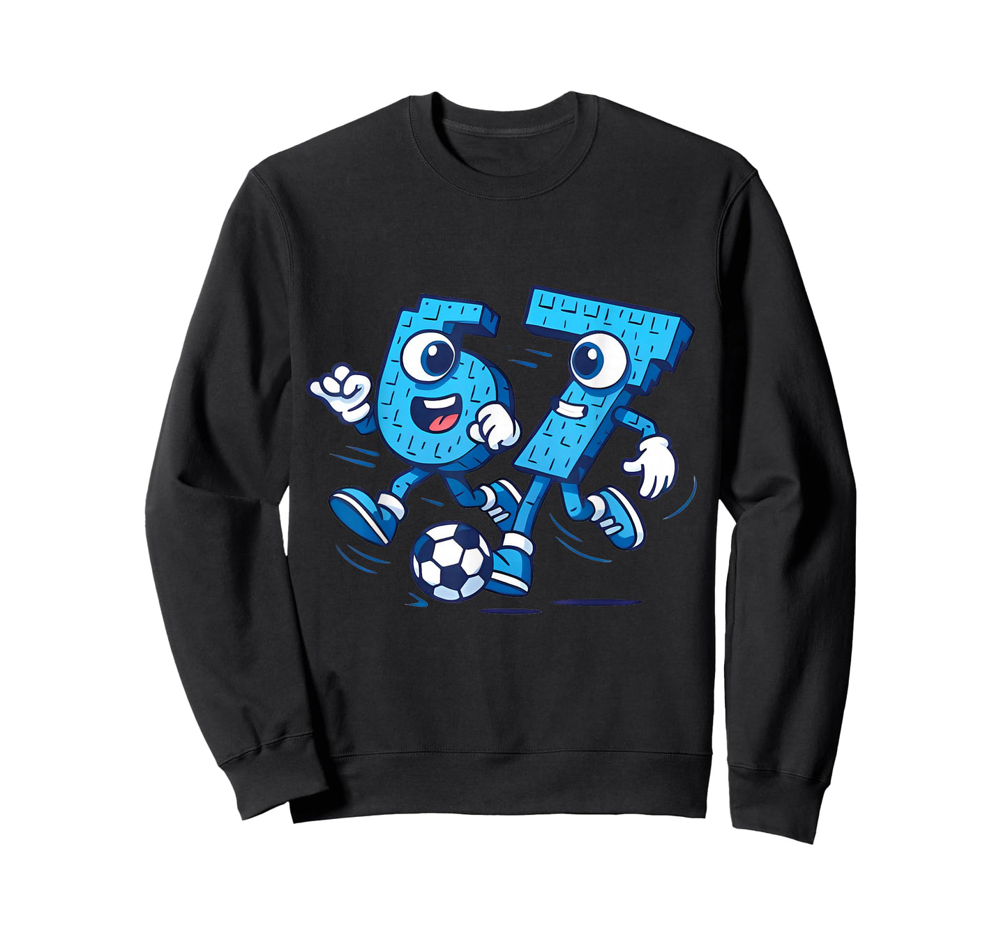 67 Six Seven Italian Brainrot Kids Soccer 67 Meme Christmas T-Shirt