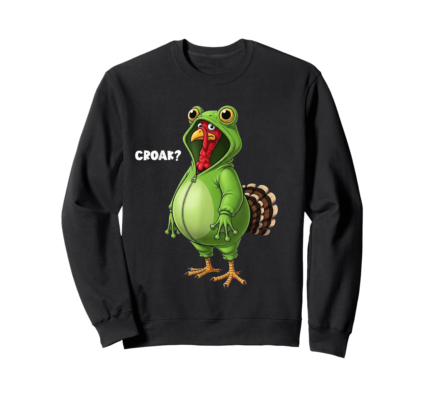 Turkey Frog Funny Thanksgiving Costume T-Shirt