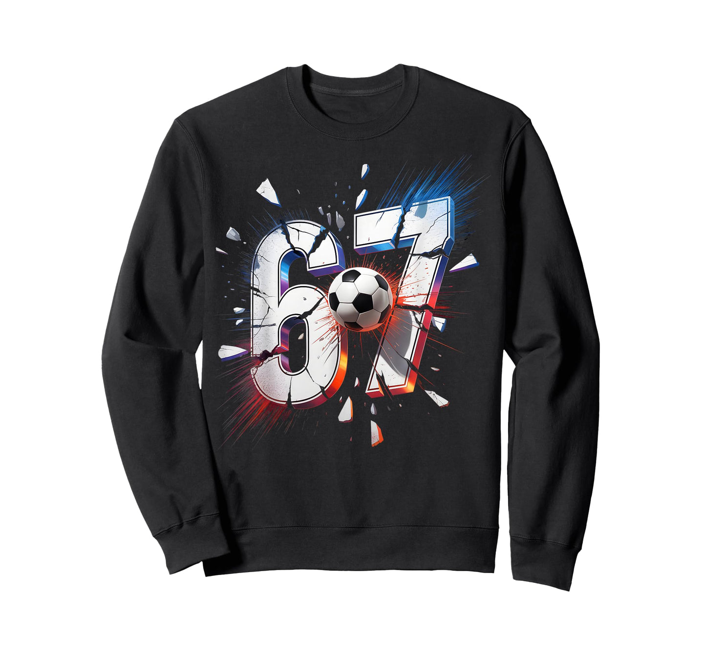 67 Soccer Six Seven 6 7 Meme 67 T-Shirt