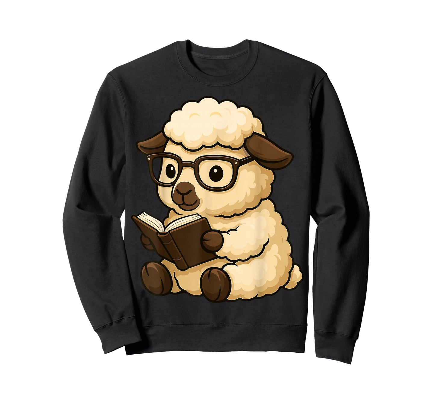 Sheep Reading Book Lover T-Shirt