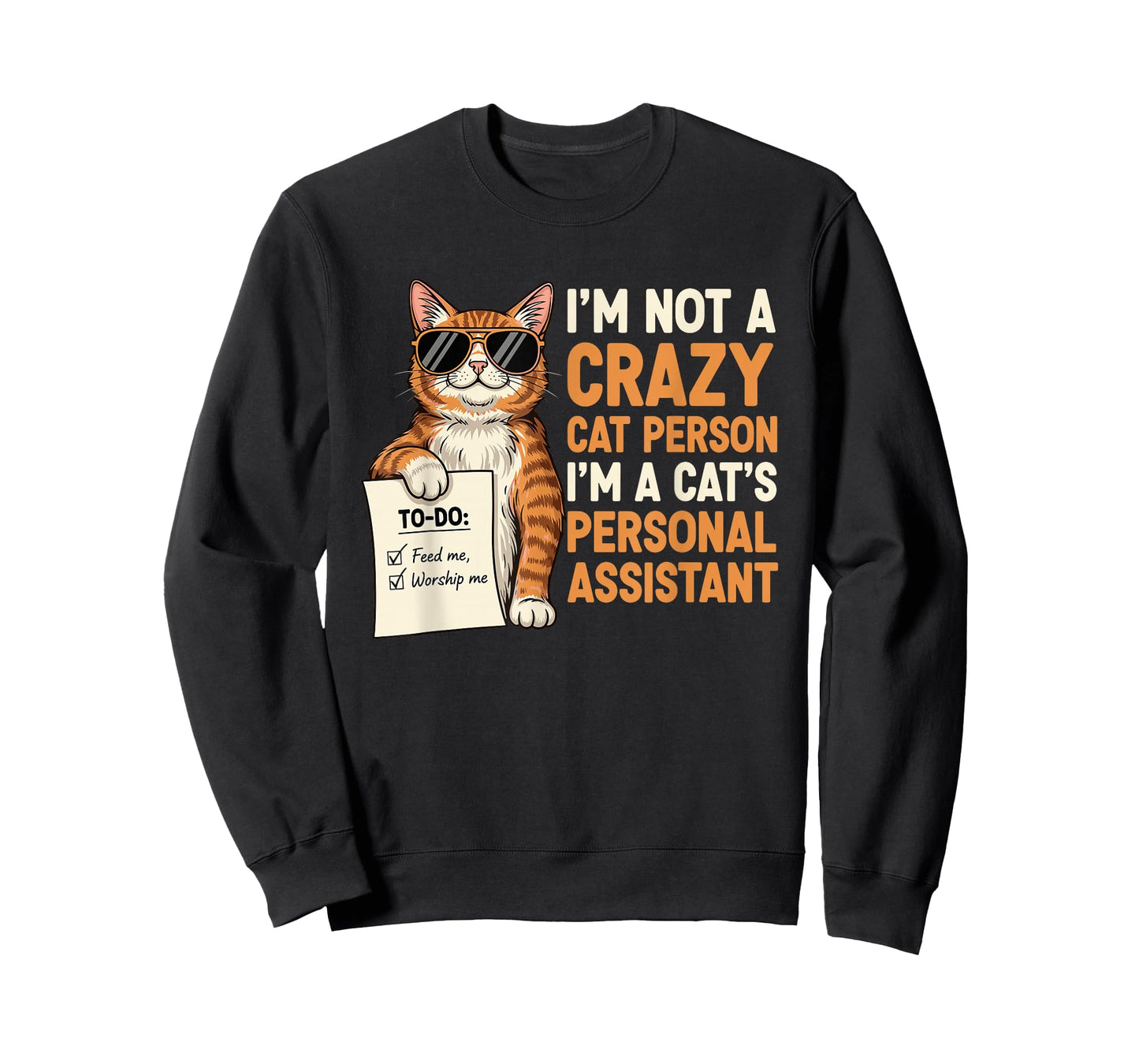Funny Cat Lover Graphic for a Cat Lady or Cat Person Cat Mom T-Shirt