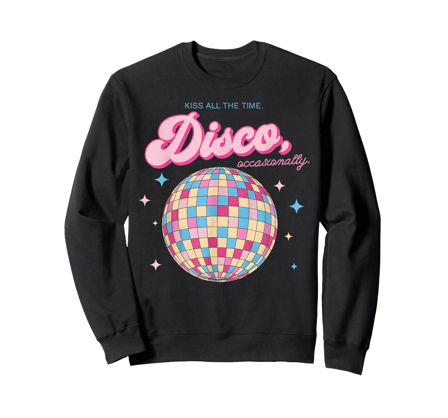 Kiss All The time Disco Occasionally Trending Graphic T-Shirt
