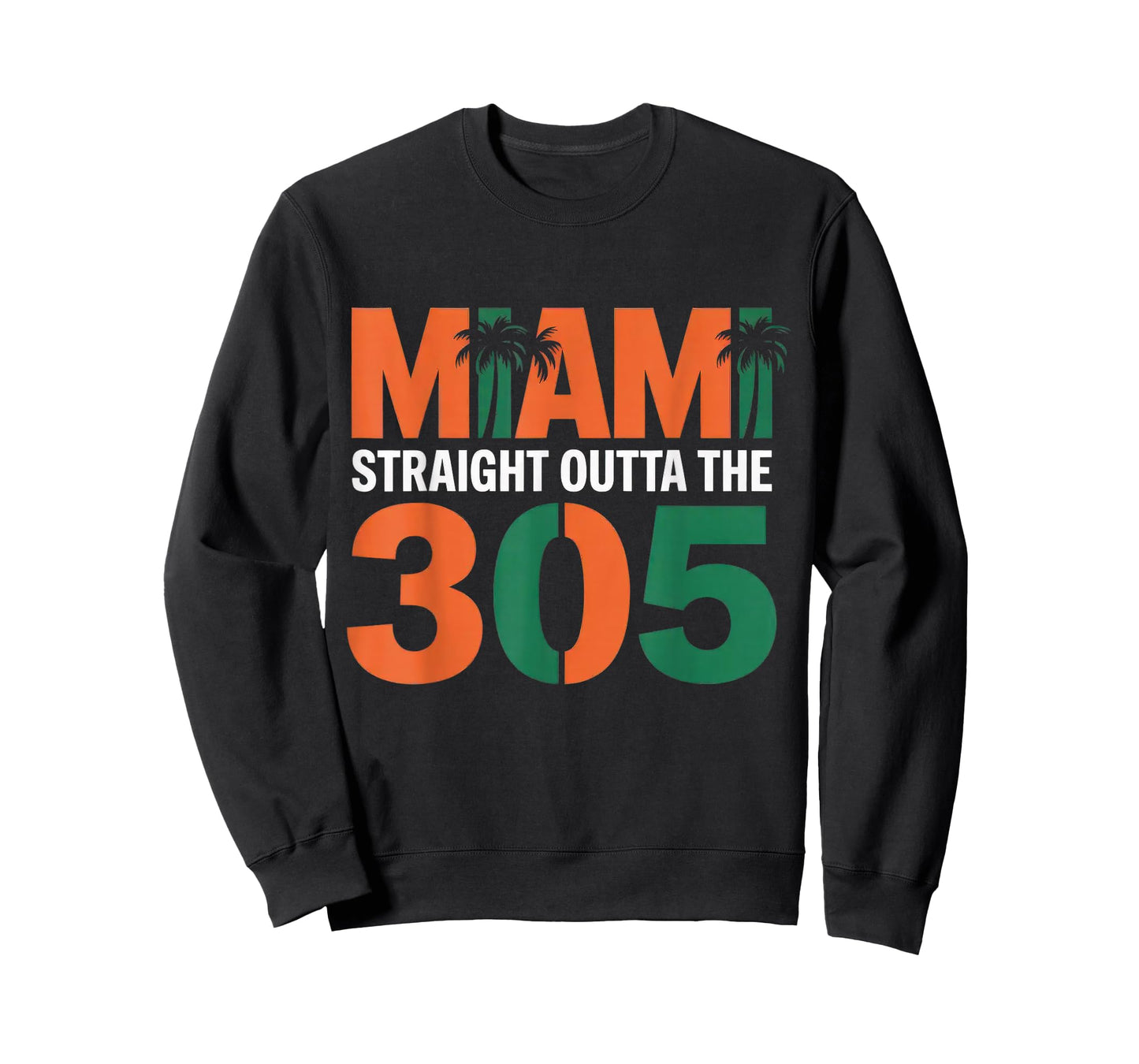 Straight Outta The 305 Miami Florida Pride Lifestyle Um T-Shirt