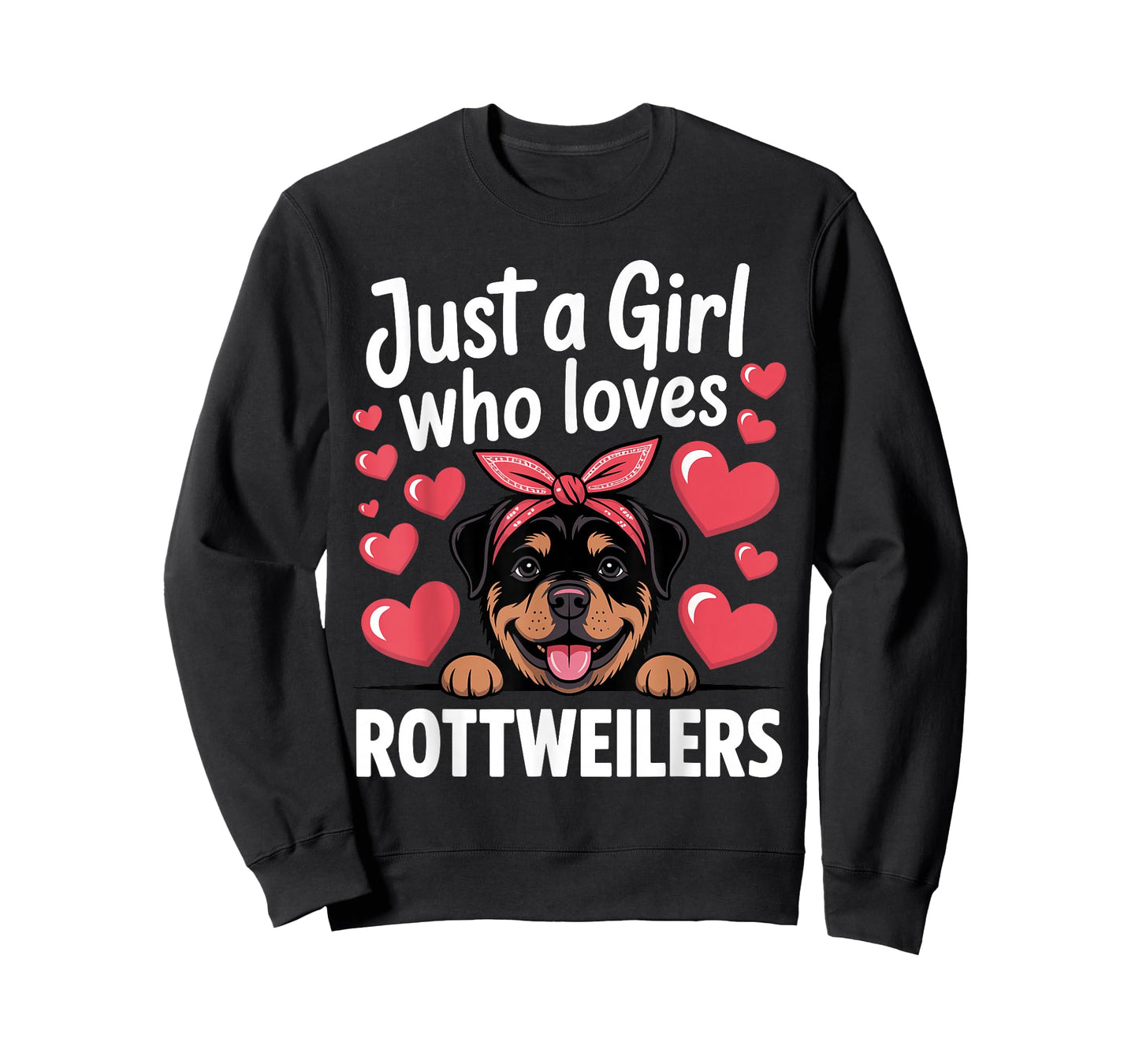Rottweiler Art for Women Girls Kids Rottie Lover Rottweiler T-Shirt