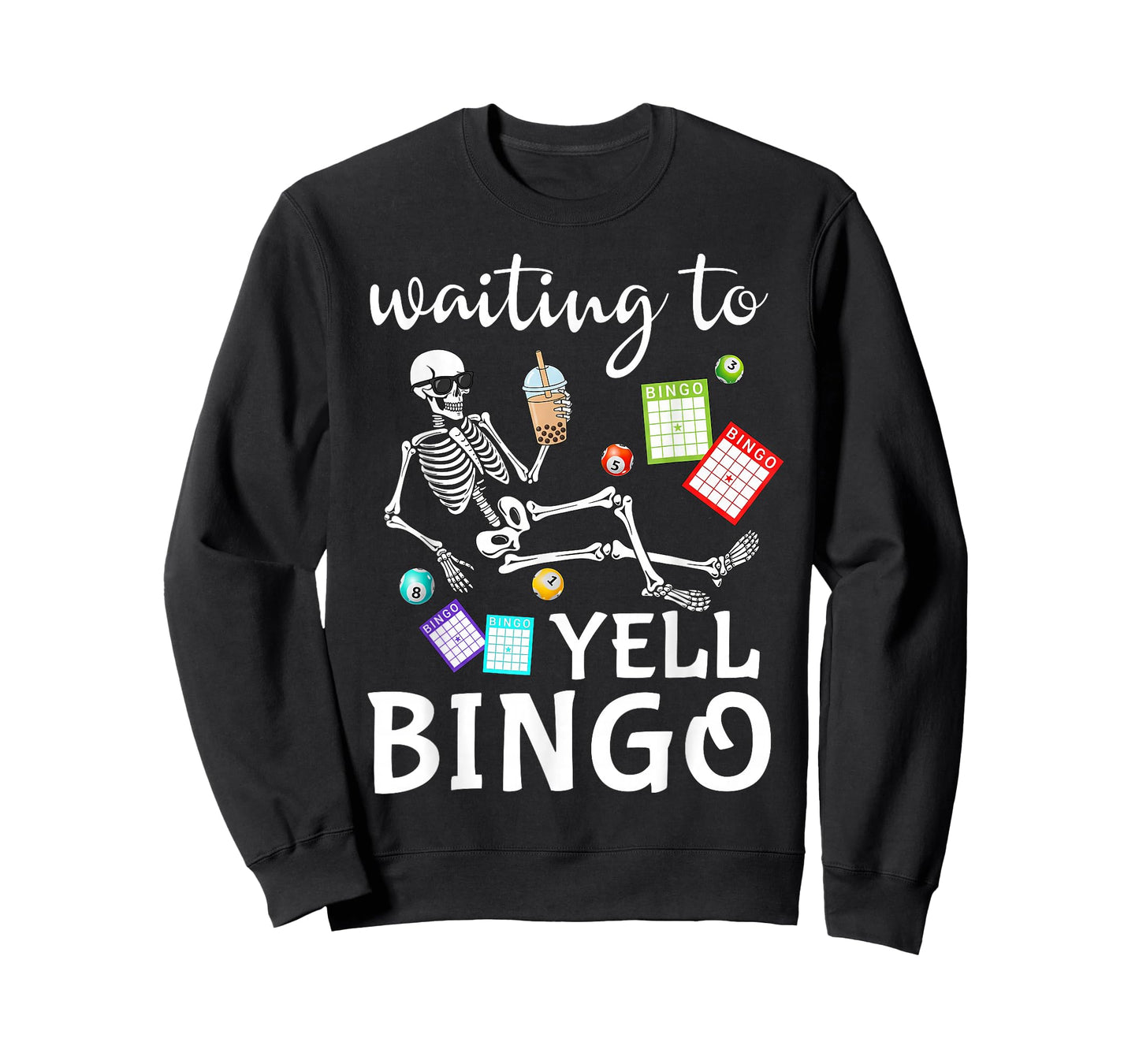 Waiting to Yell Bingo Lover Bingo Player Bingo Enthusiasts T-Shirt