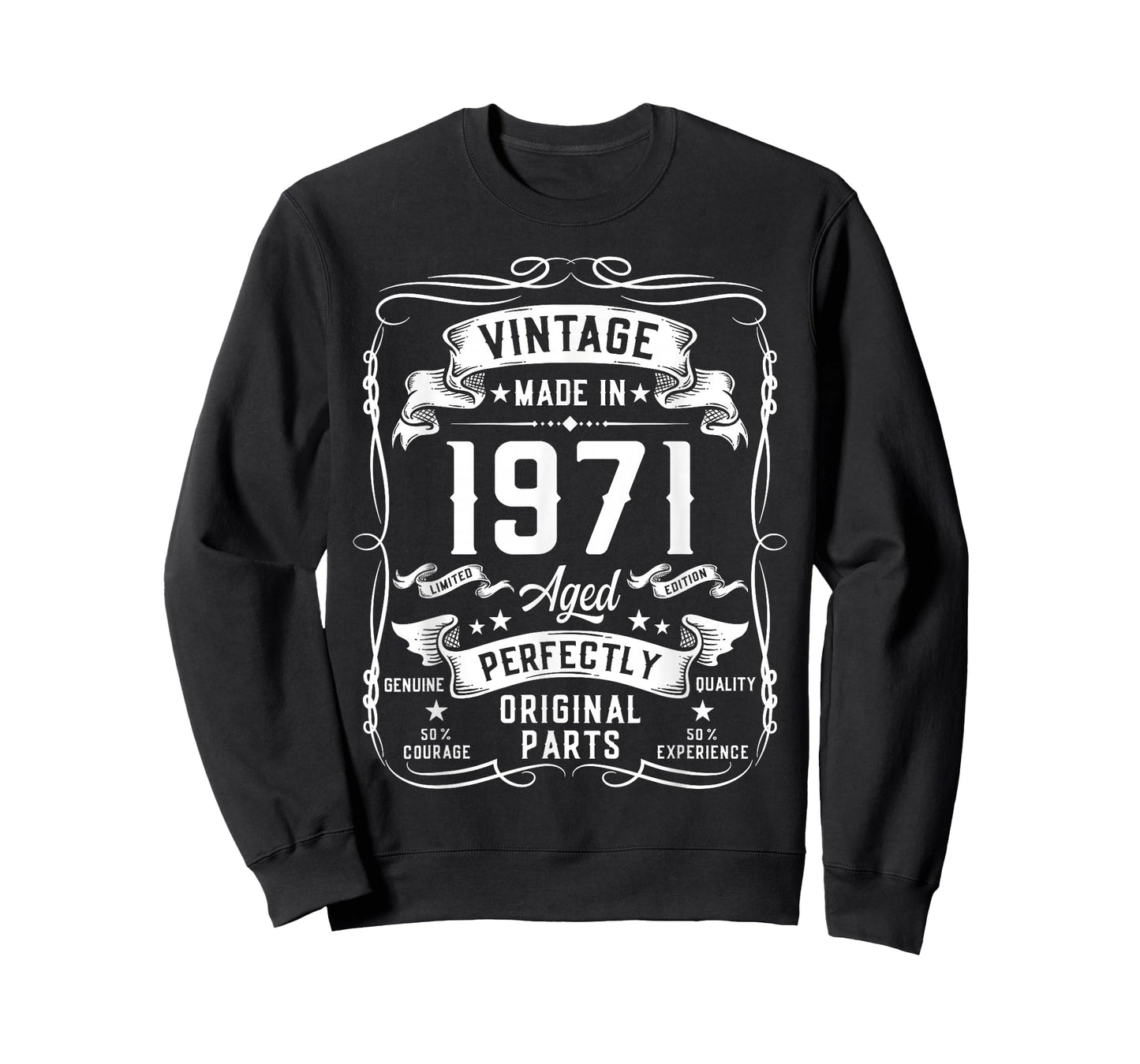 Vintage 1971 55yr 55th Birthday Gifts for Men 55 Years Old T-Shirt