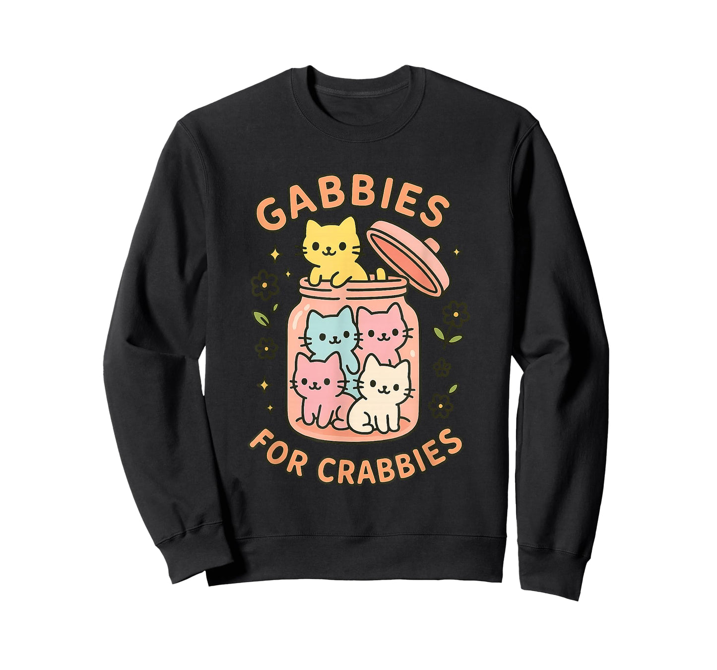 Gabbies for Crabbies Funny Cute Cat Veterinary Medicine T-Shirt