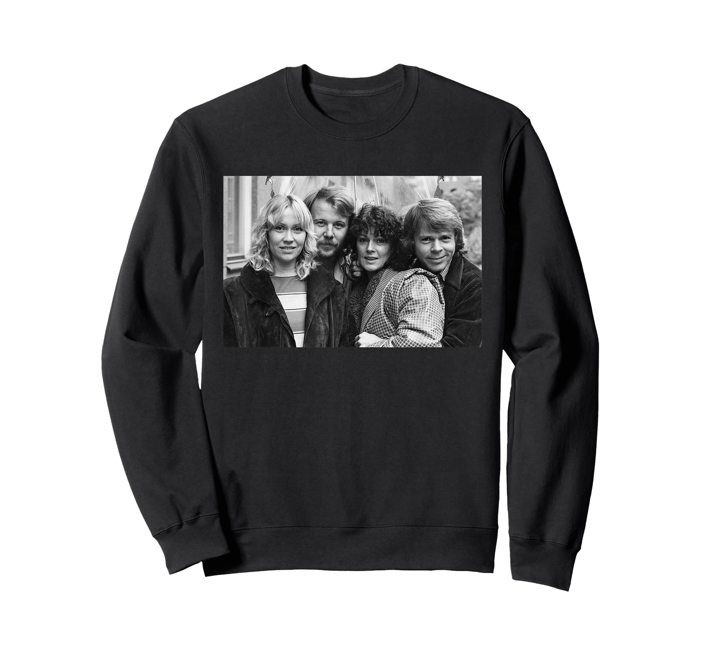 ABBA Swedish Pop Group Portrait Super Trouper 1980 T-Shirt