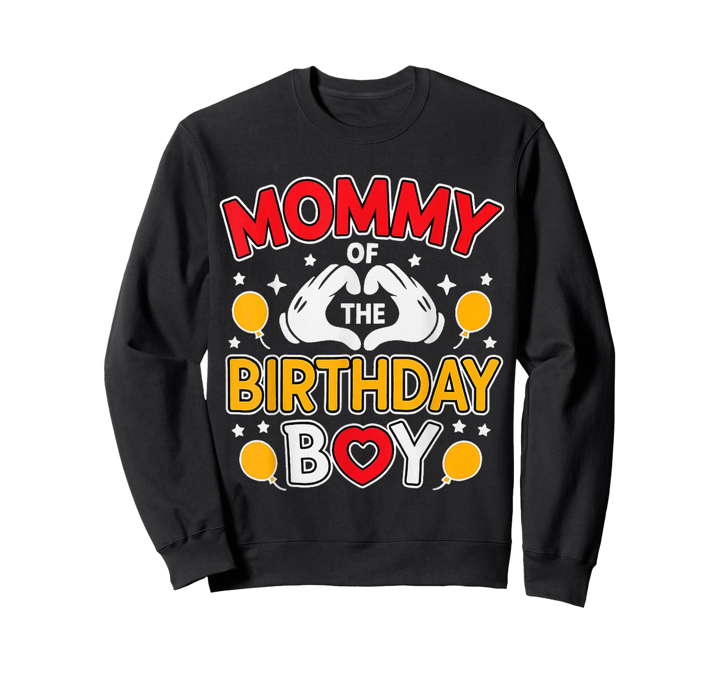 Mommy of The Birthday Boy Family Party Birthday T-Shirt