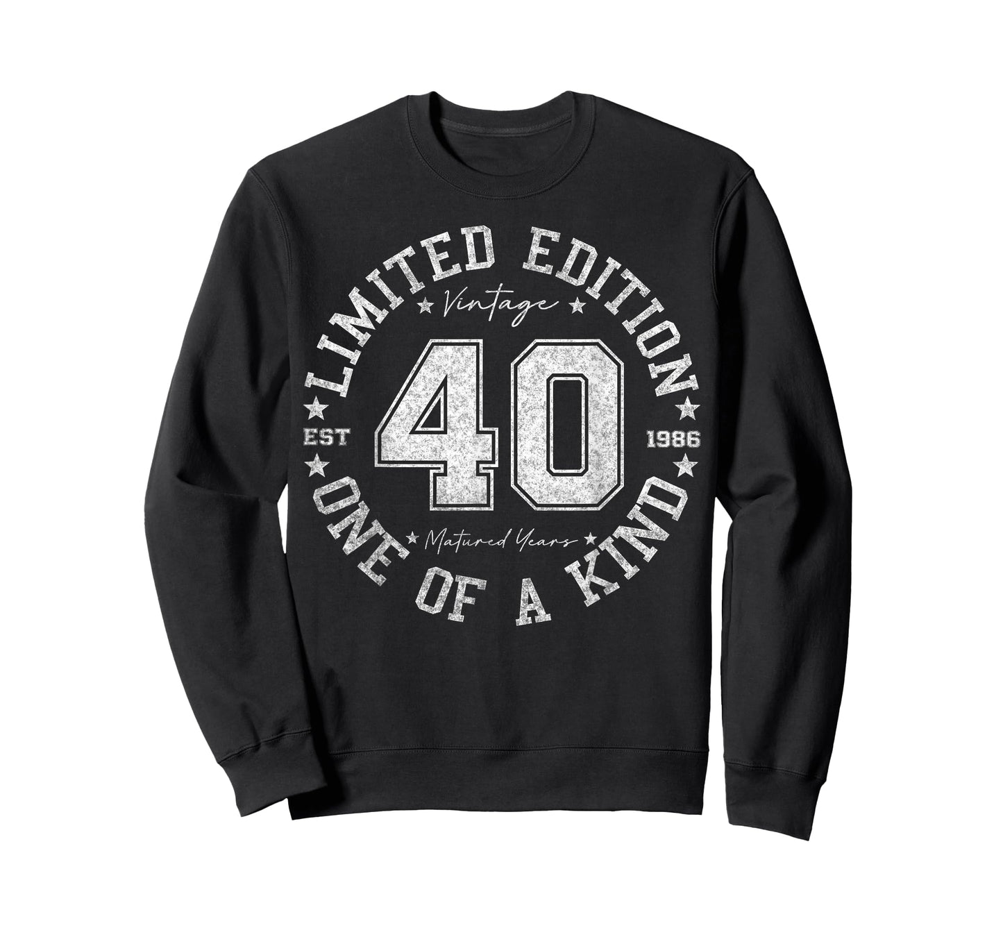 40 Year Old Gifts Vintage 1986 Limited Edition 40th Birthday T-Shirt