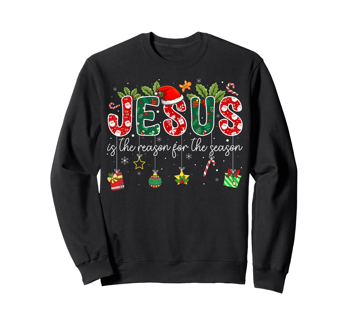 Jesus is The Reason for The Season Christmas Christian Xmas T-Shirt